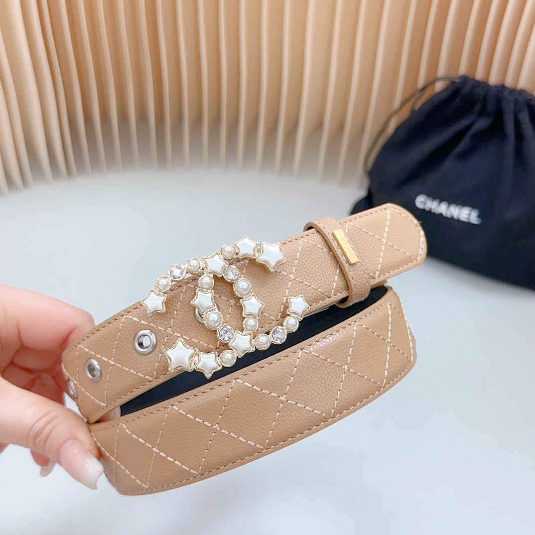 Chanel Women Belt Width 3cm