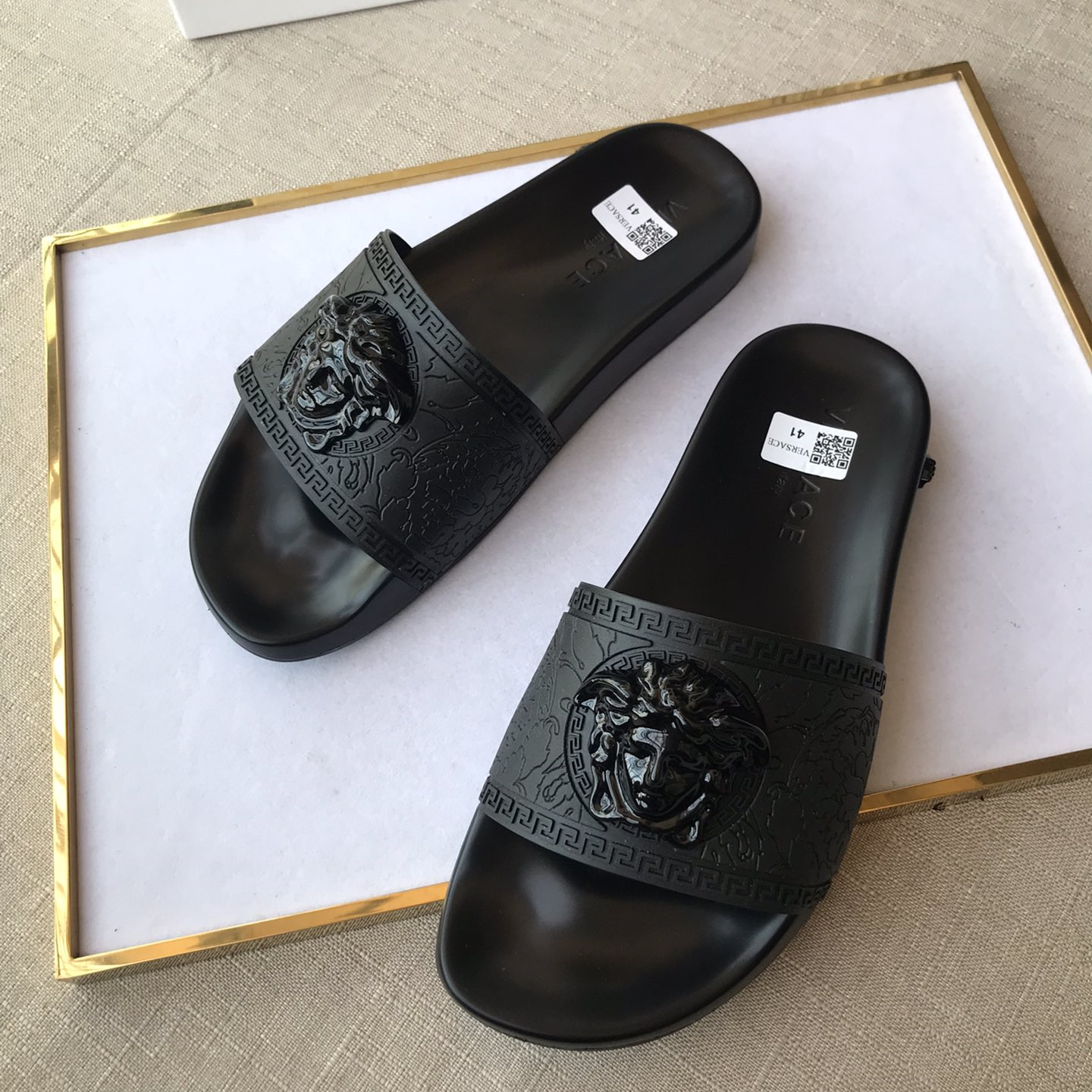 Versace Mens Women Sandals Gr. 36-46