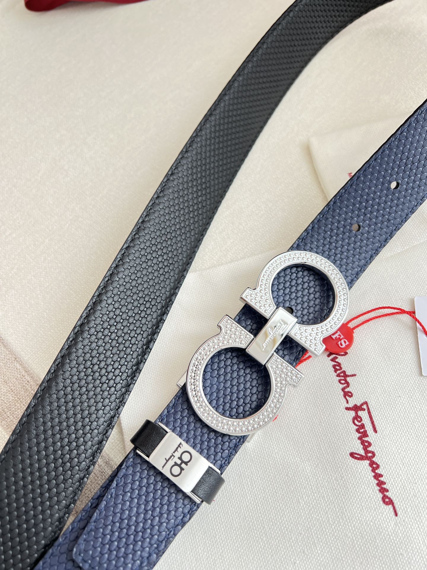 Ferragamo Men Belt Width 3.5cm