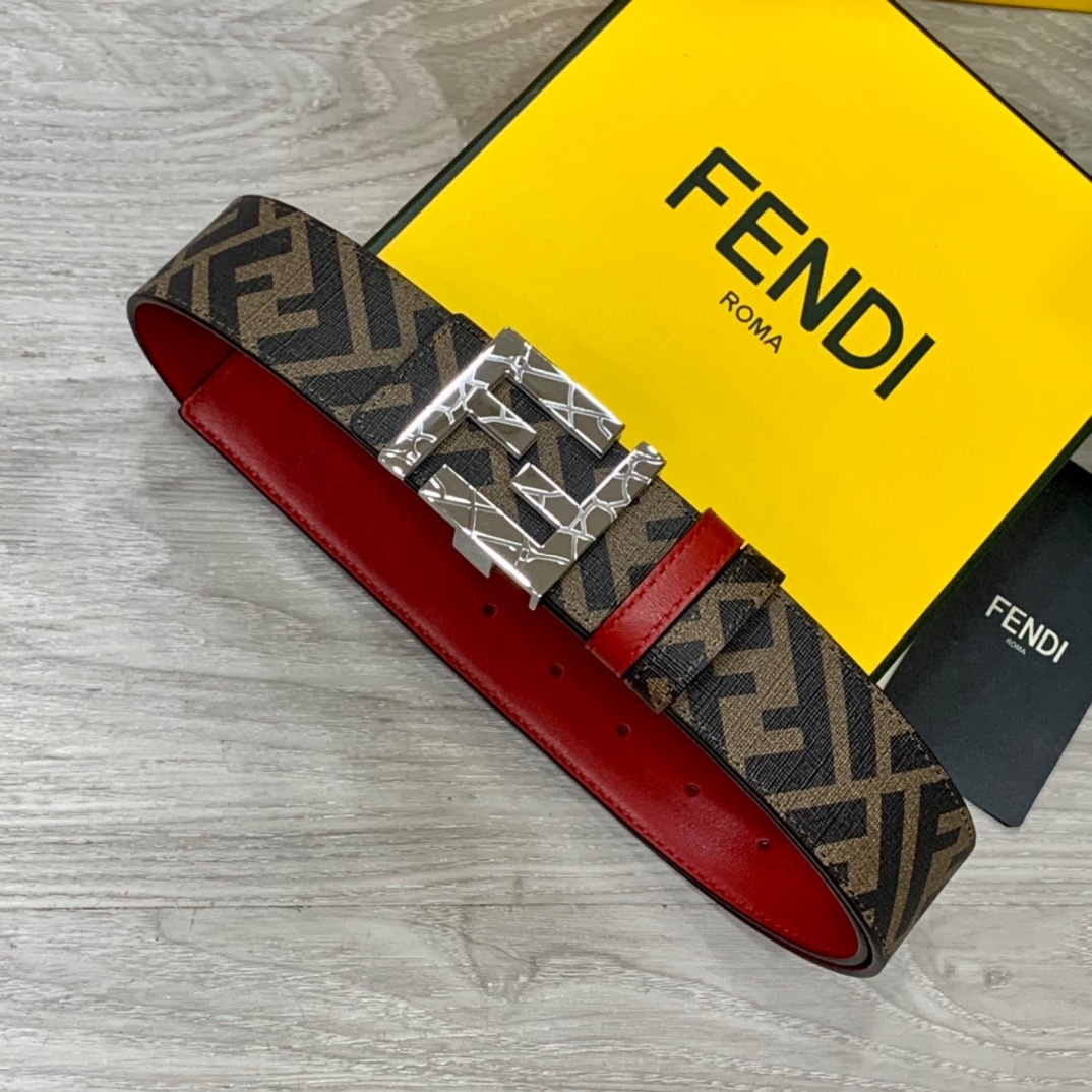 Fendi Men Belt Width 4cm