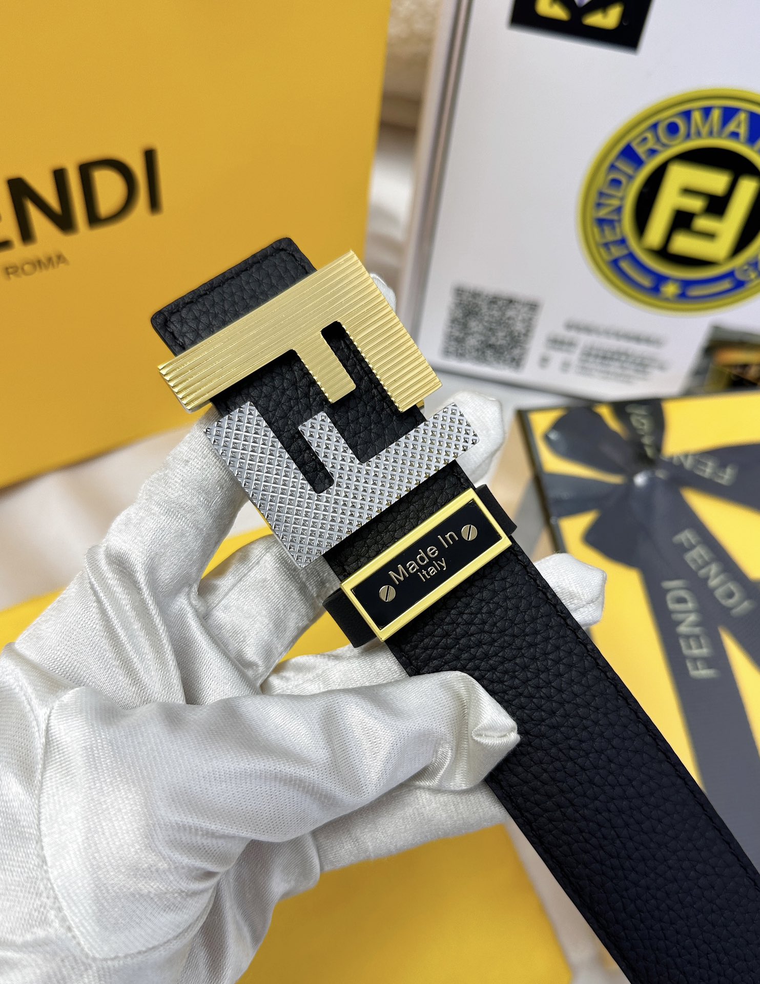 Fendi Men Belt Width 3.8cm