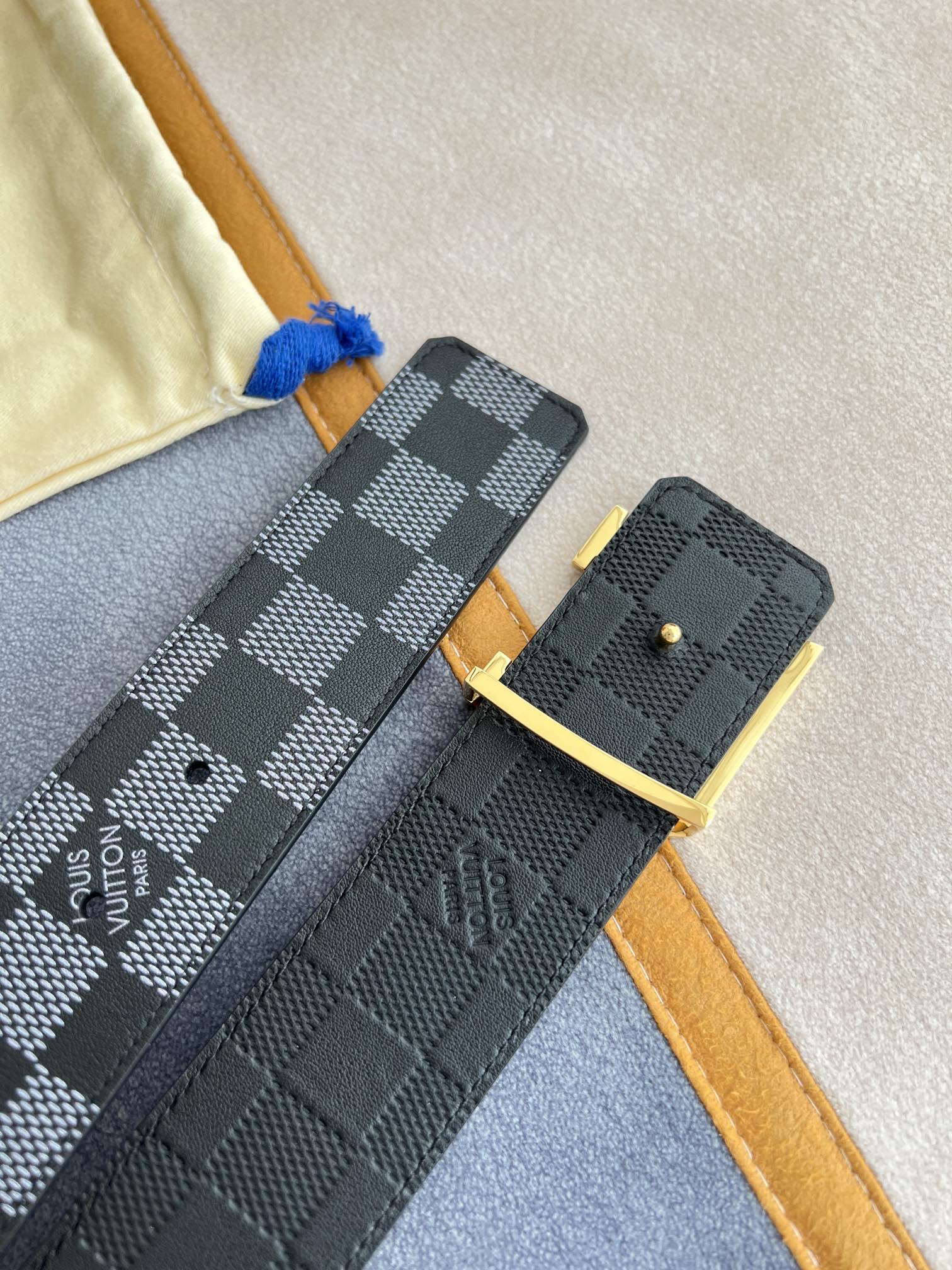 Louis Vuitton Men Belt Width 3.8cm