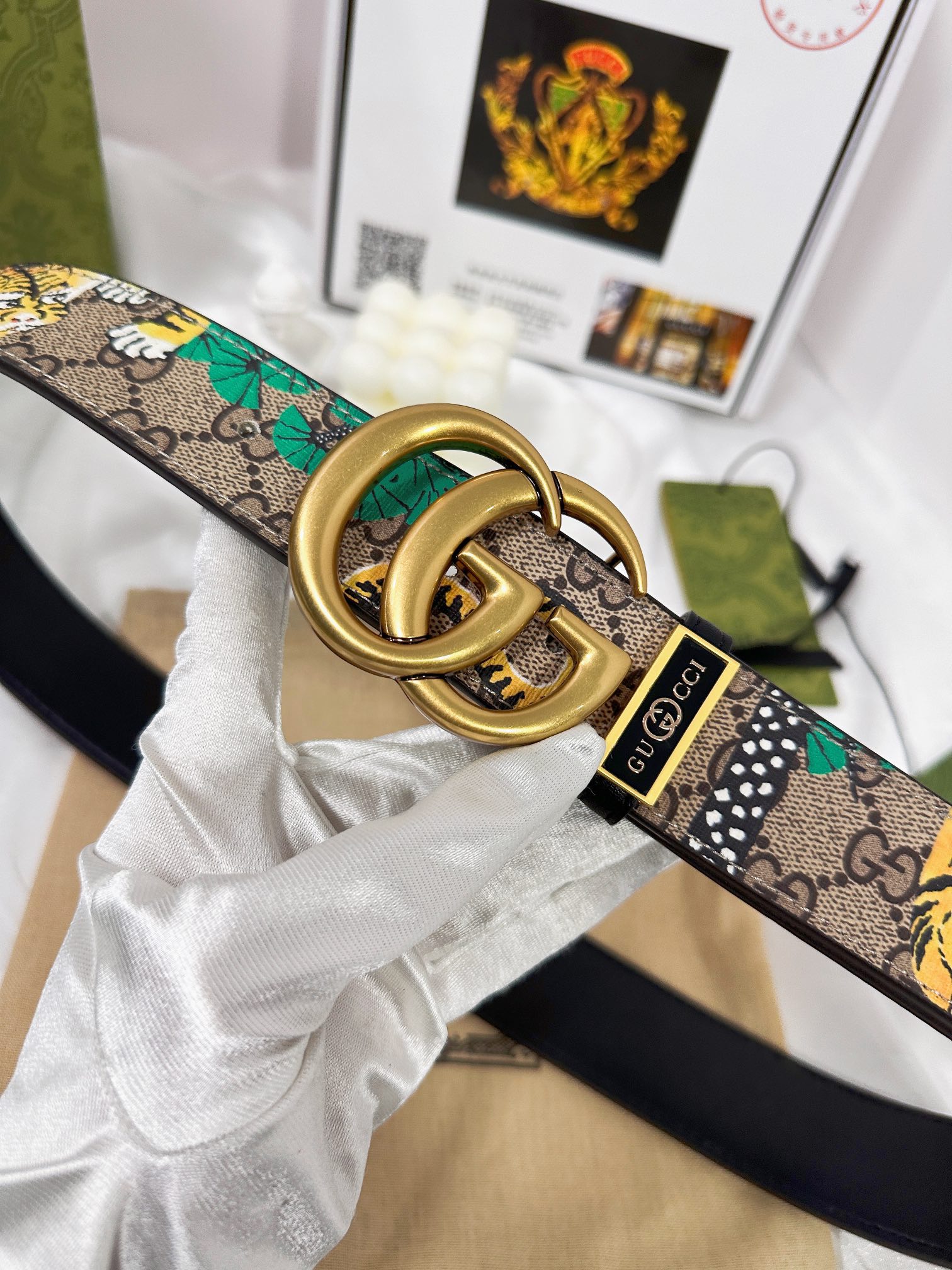 Gucci Men Belt Width 3.8cm