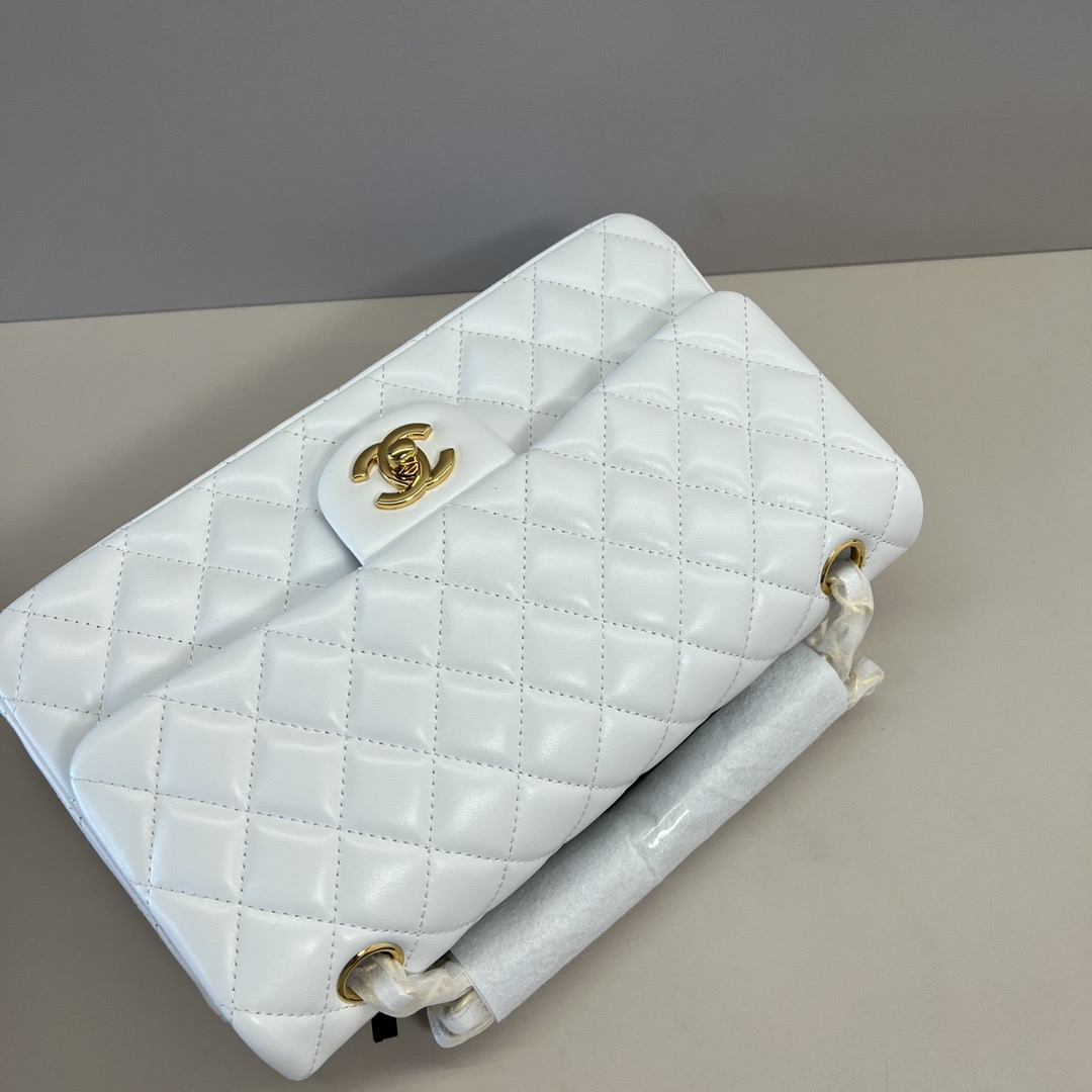 Chanel CF1112 Shoulder Bags Sheepskin 25cm