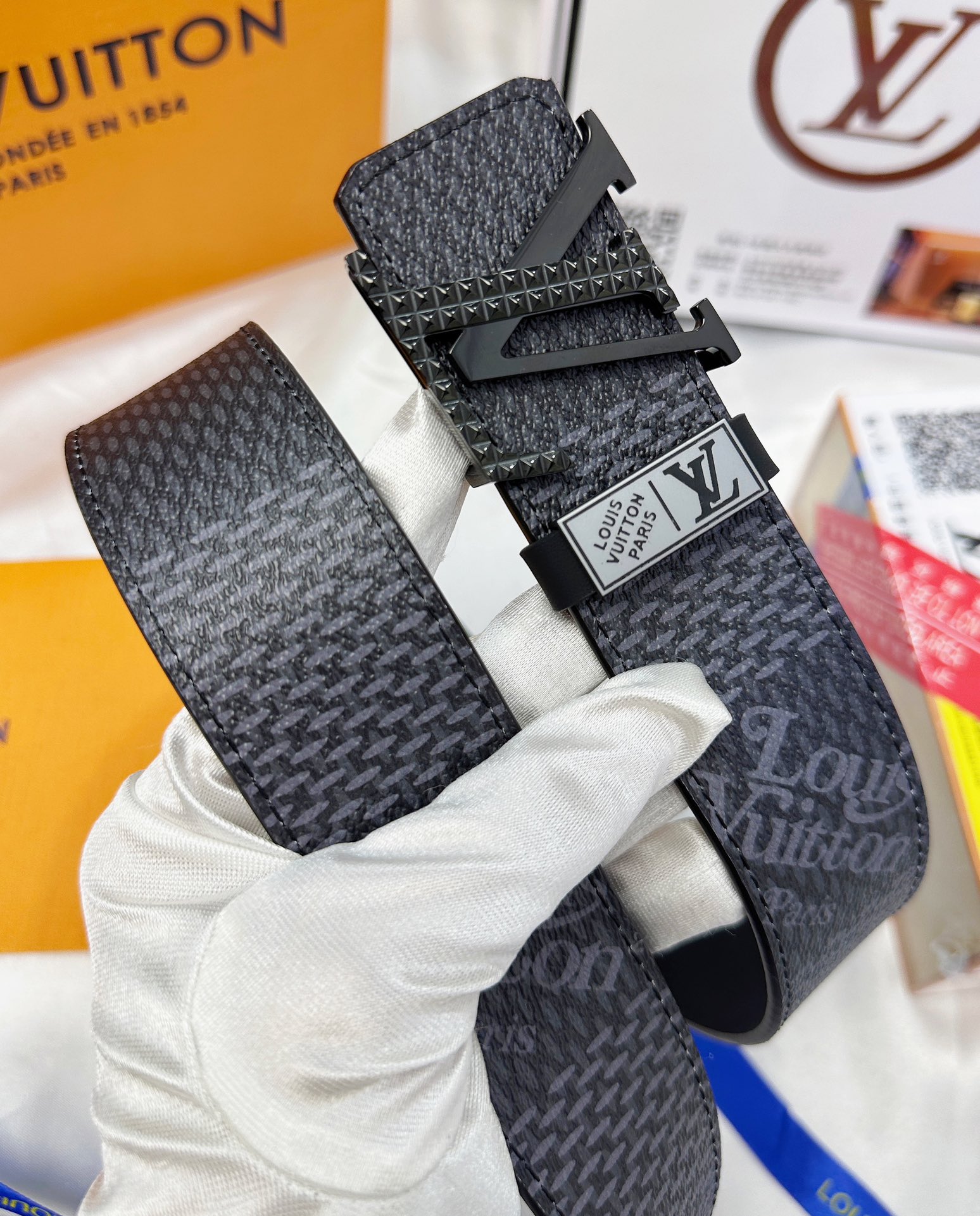 Louis Vuitton Men Belt Width 3.8cm