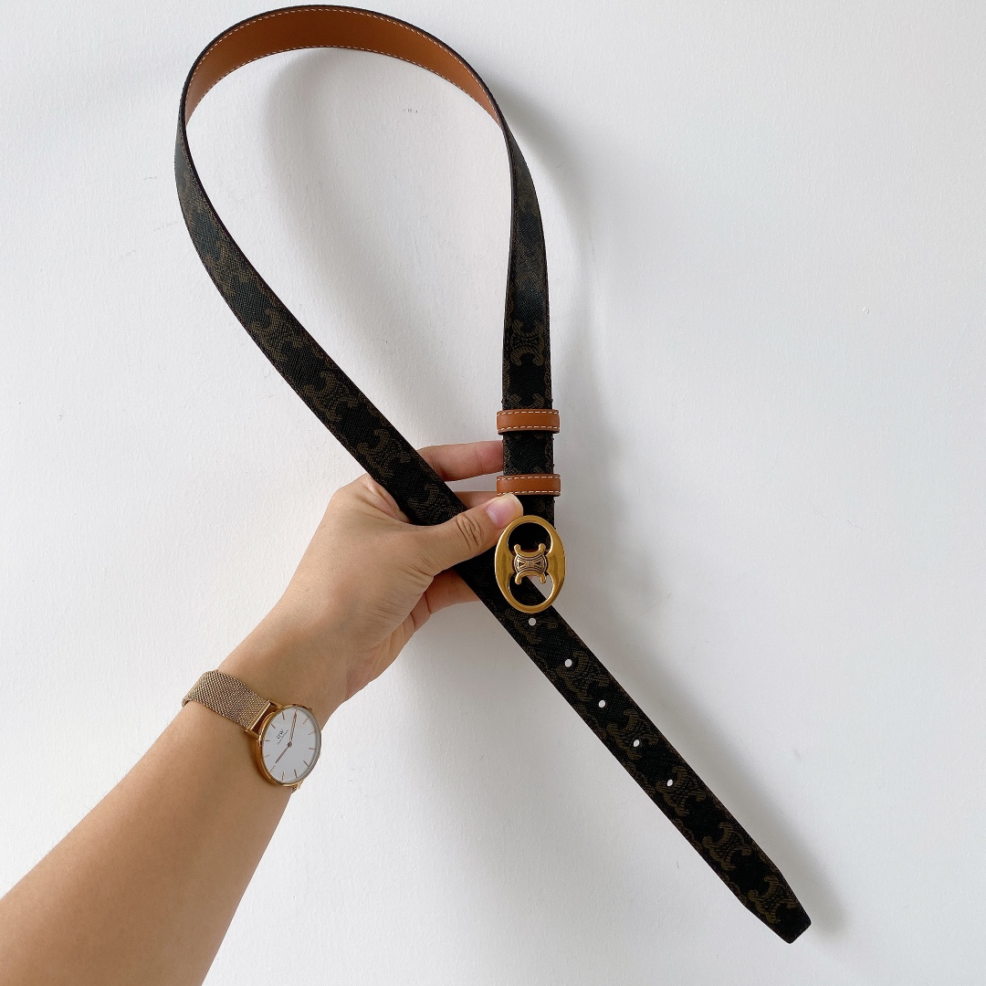 Celine Women Belt Width 2.5cm