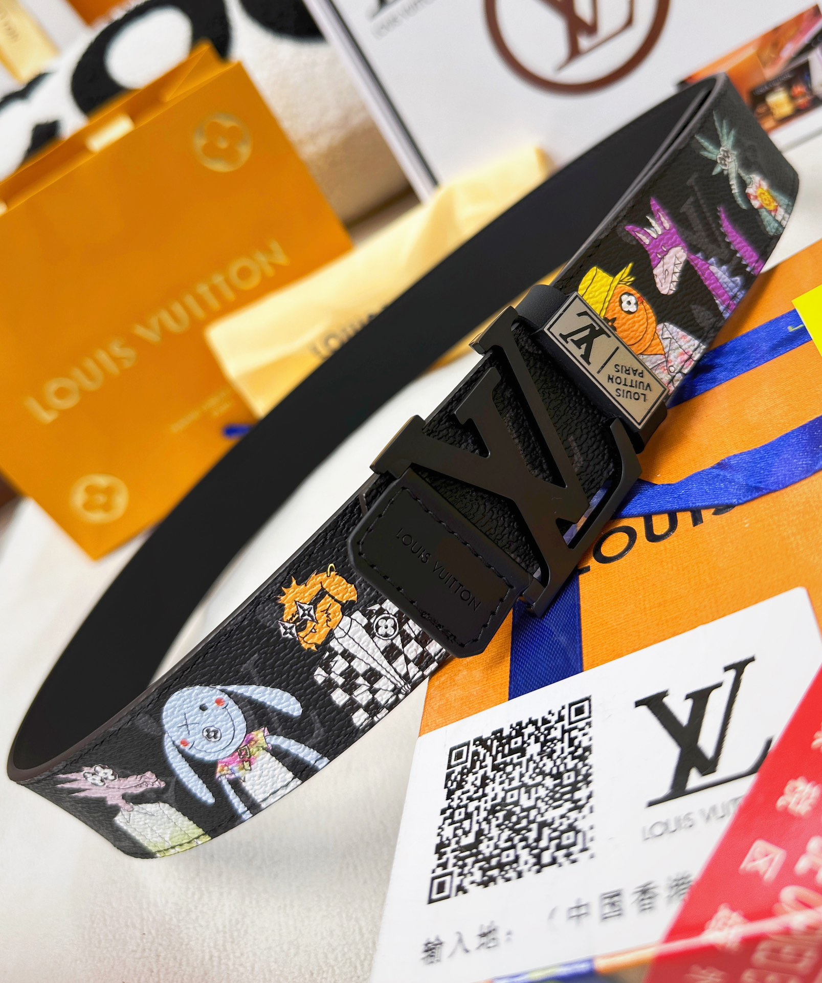 Louis Vuitton Men Belt Width 3.8cm