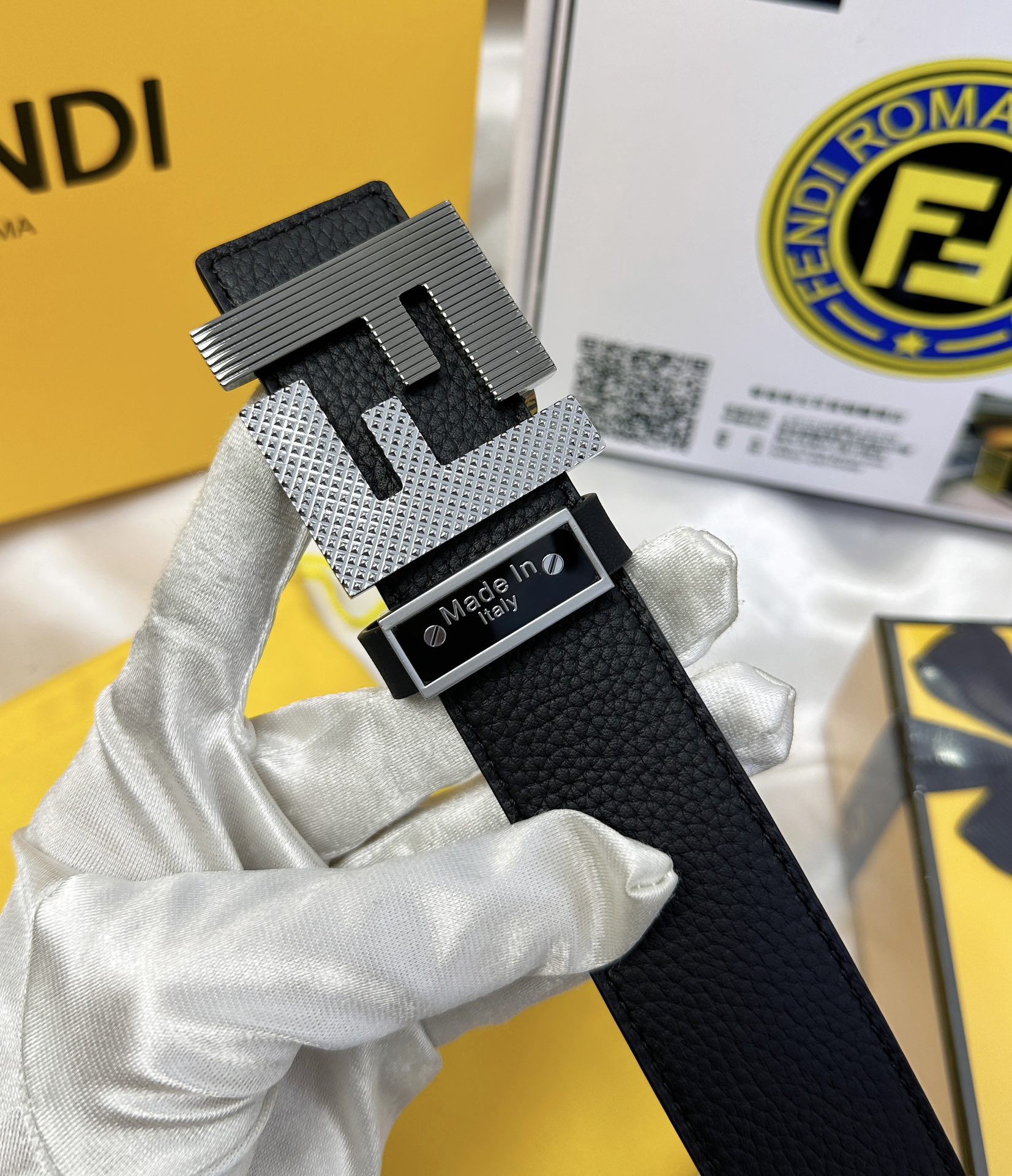 Fendi Men Belt Width 3.8cm