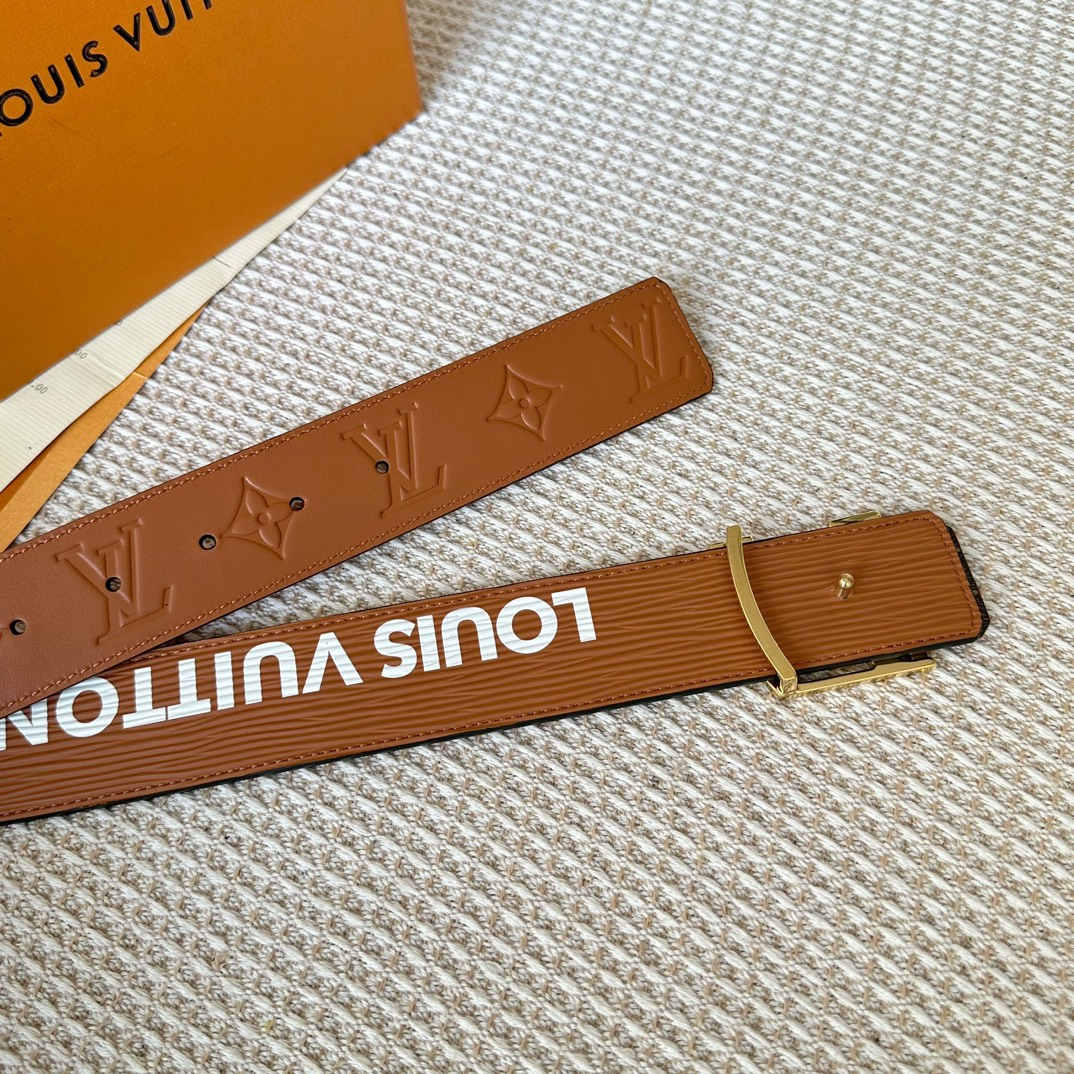 Louis Vuitton Men Belt Width 4cm
