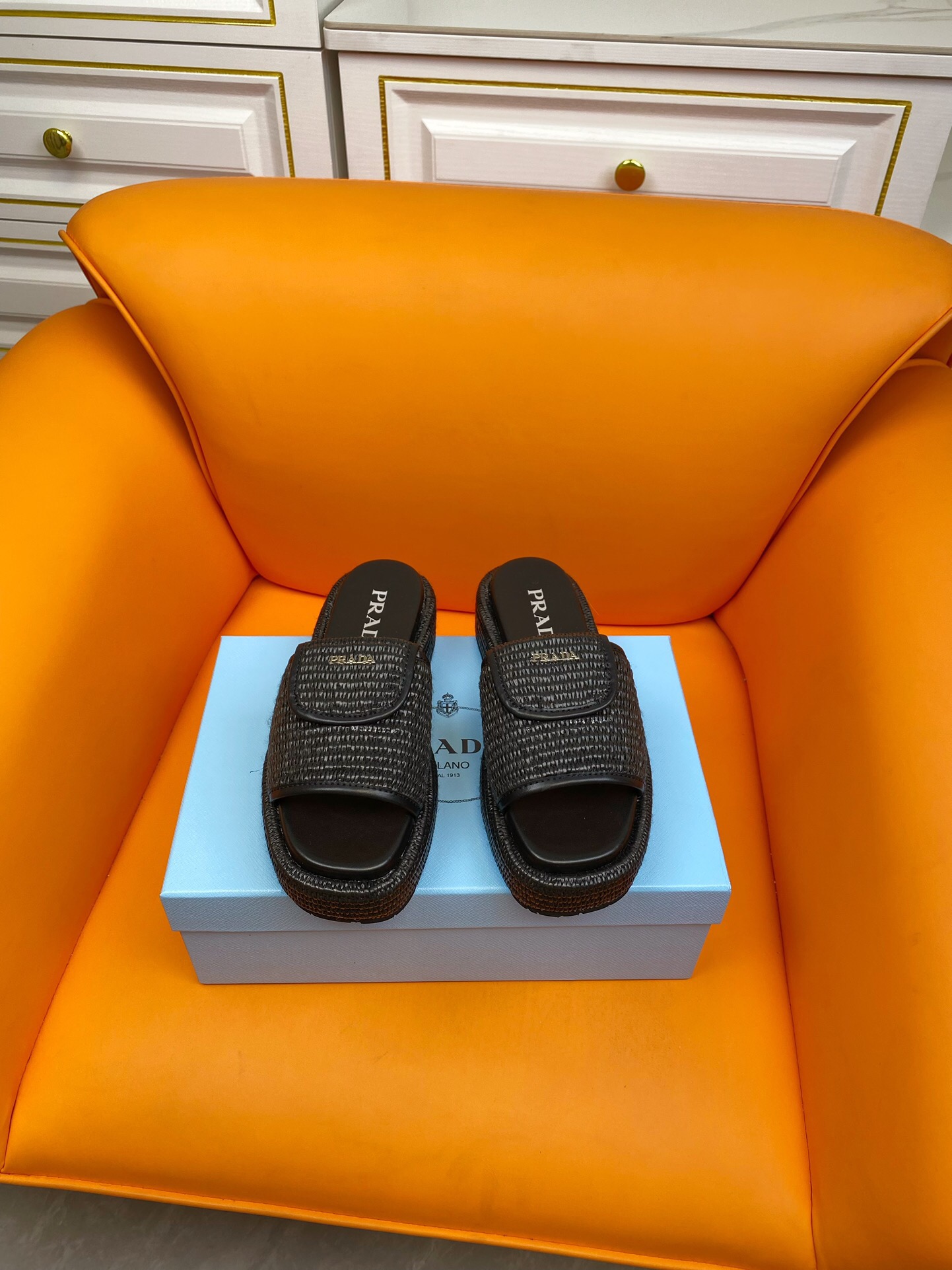 Prada 2024 New Monolith sandals Size 36-40