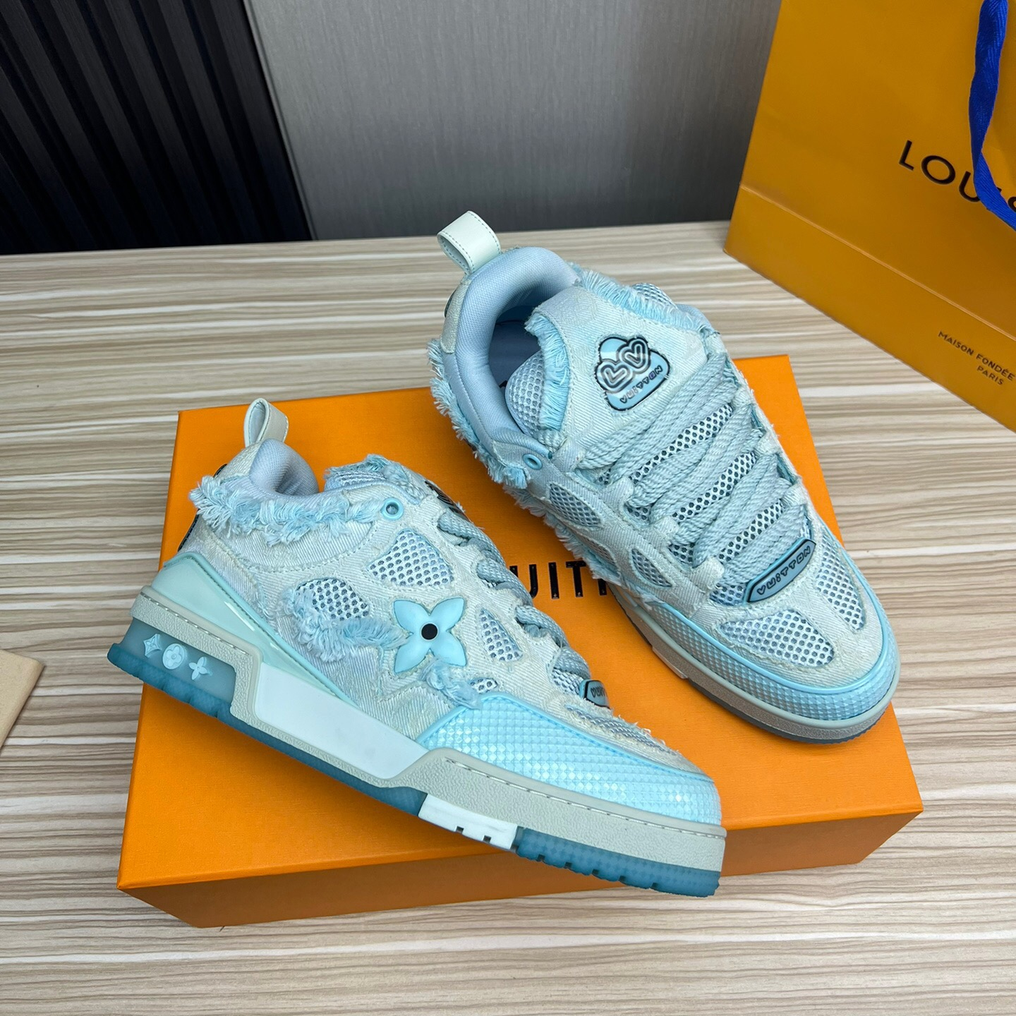 Louis Vuitton LV Skate Sneaker Size 40-46 3-Color