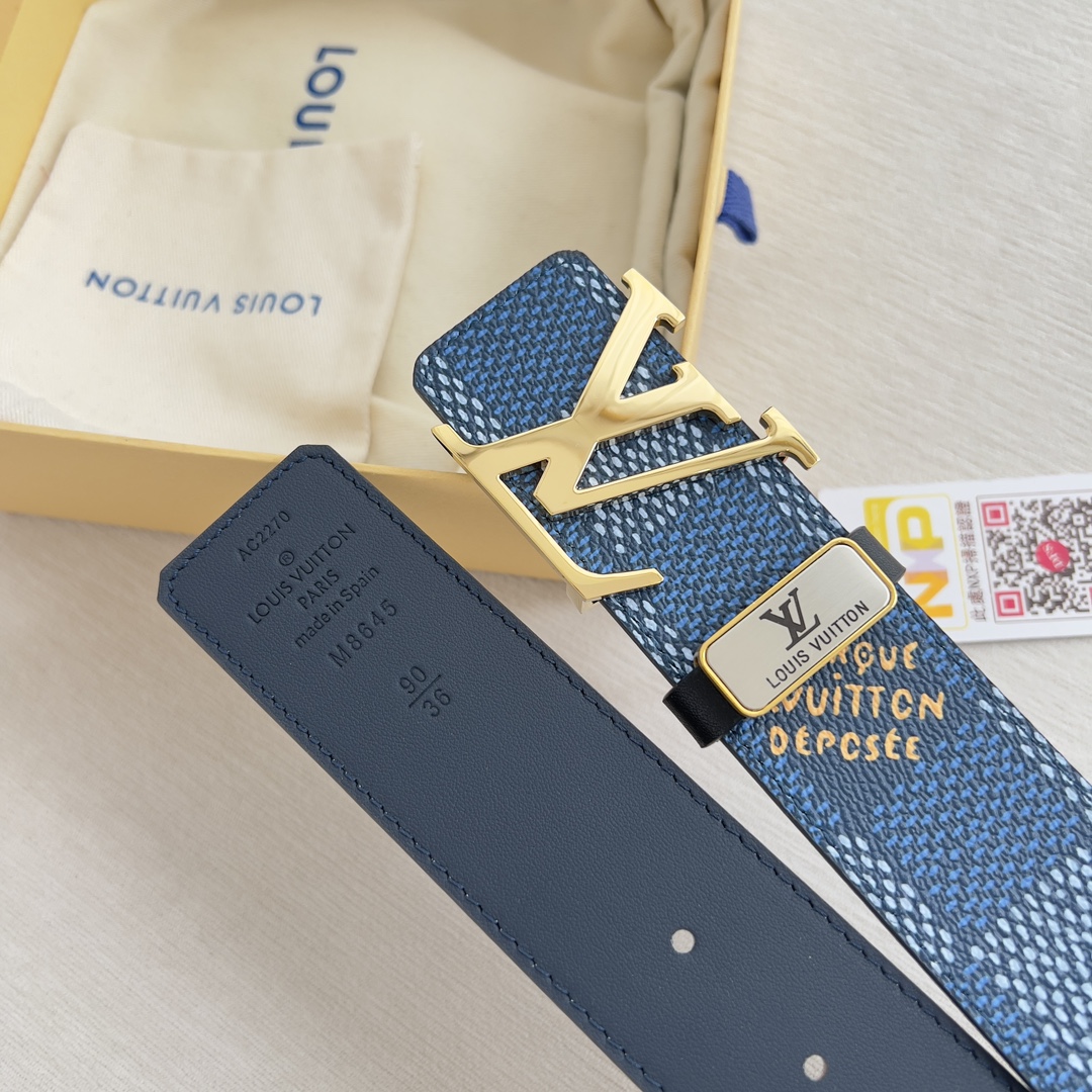 Louis Vuitton Men Belt Width 3.8cm