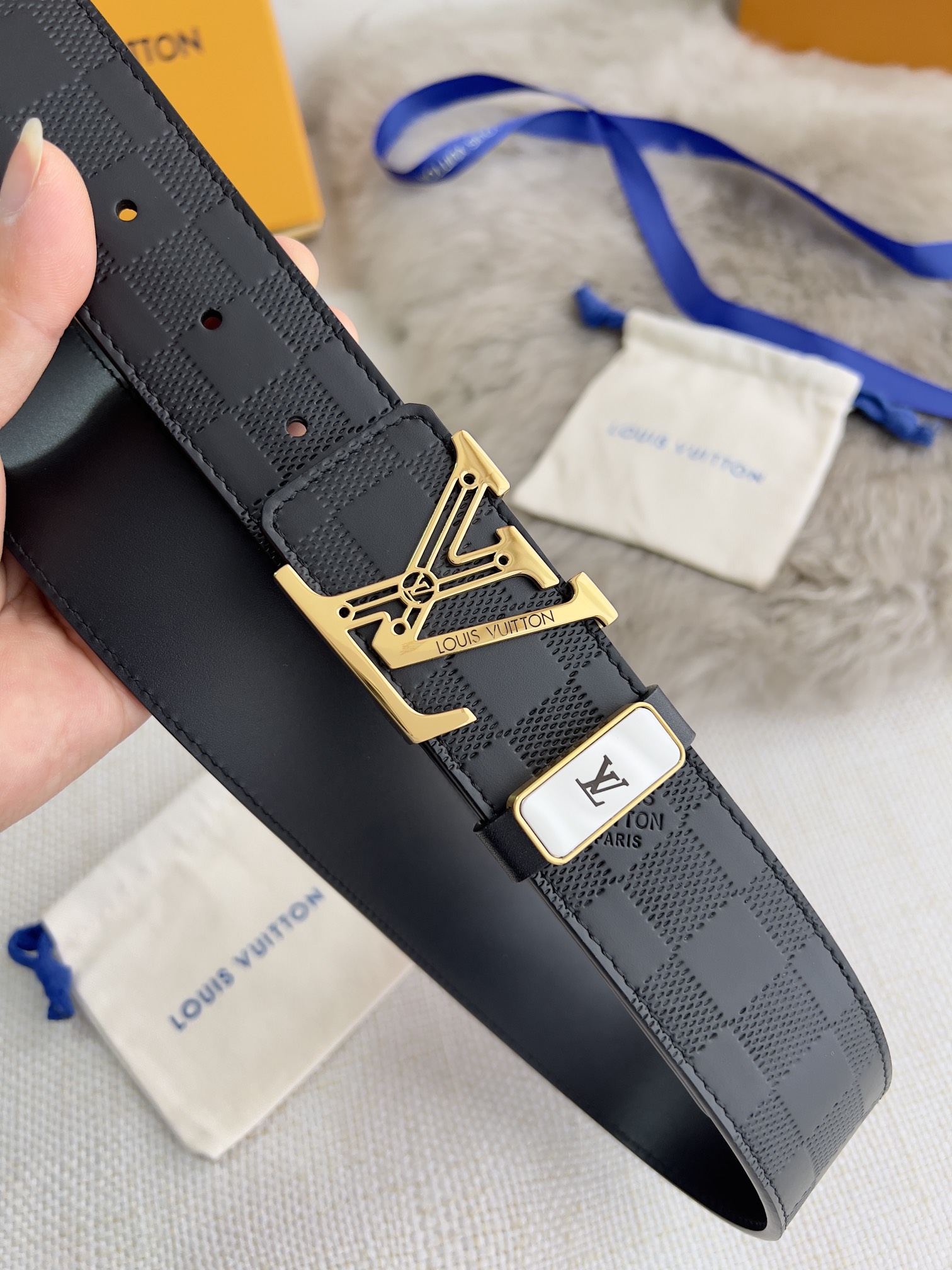 Louis Vuitton Men Belt Width 3.8cm