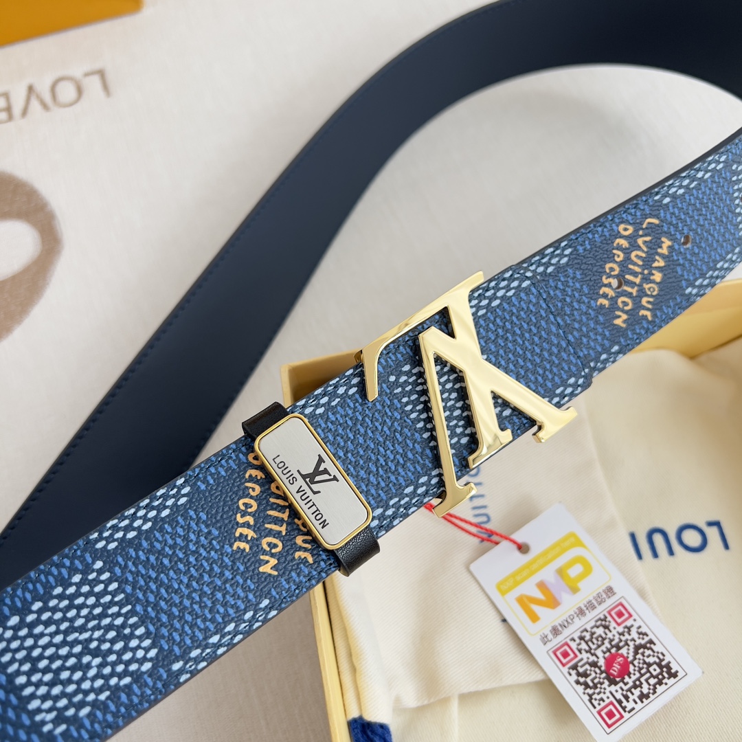 Louis Vuitton Men Belt Width 3.8cm