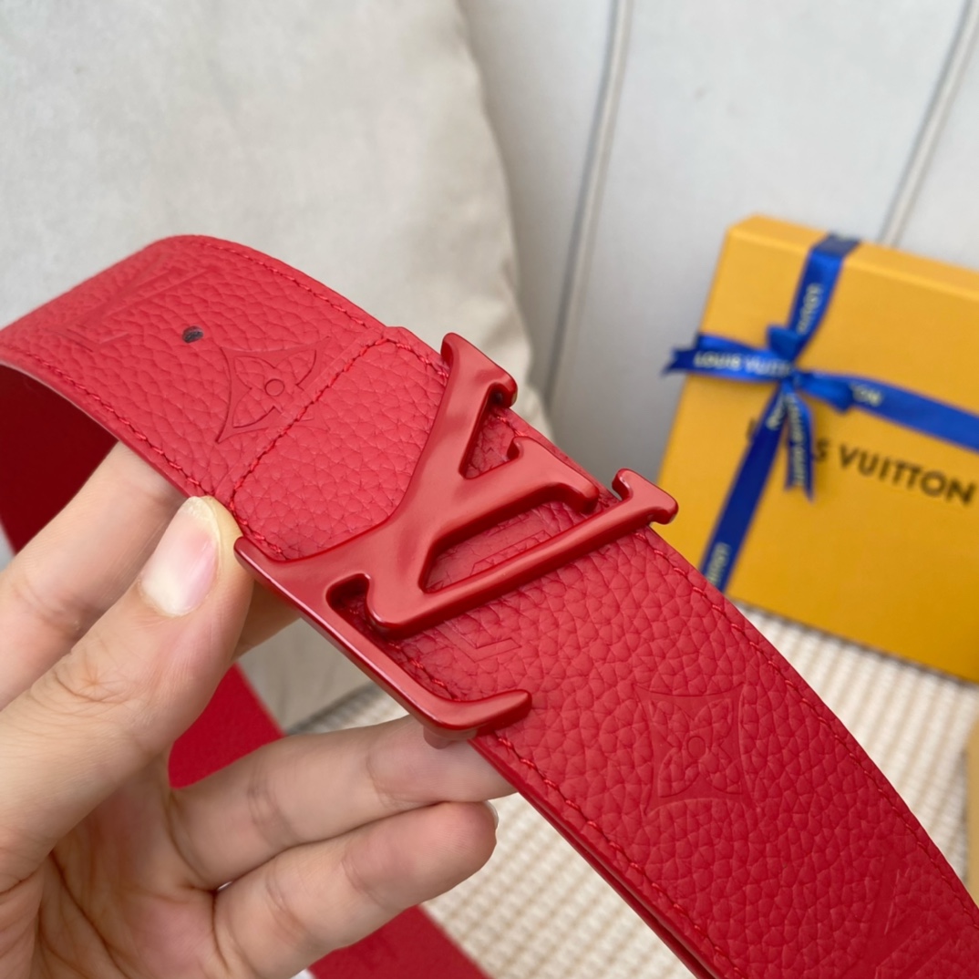 Louis Vuitton Men Belt Width 4cm