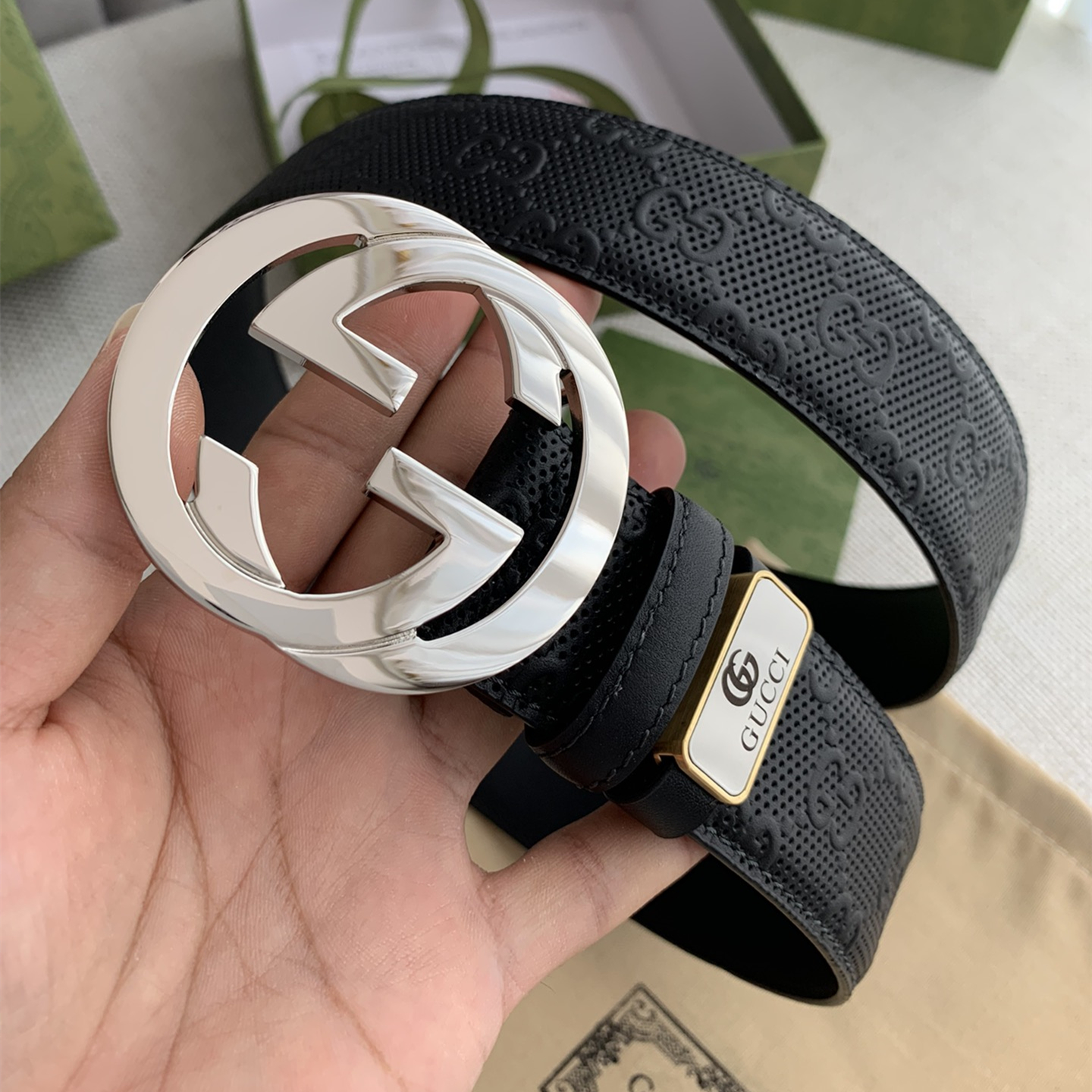 Gucci Men Belt Width 3.8cm
