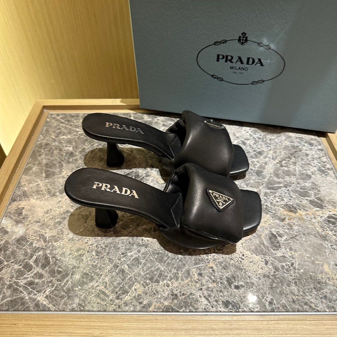 Prada Soft Padded Pumps  Size 35-41 7-Color