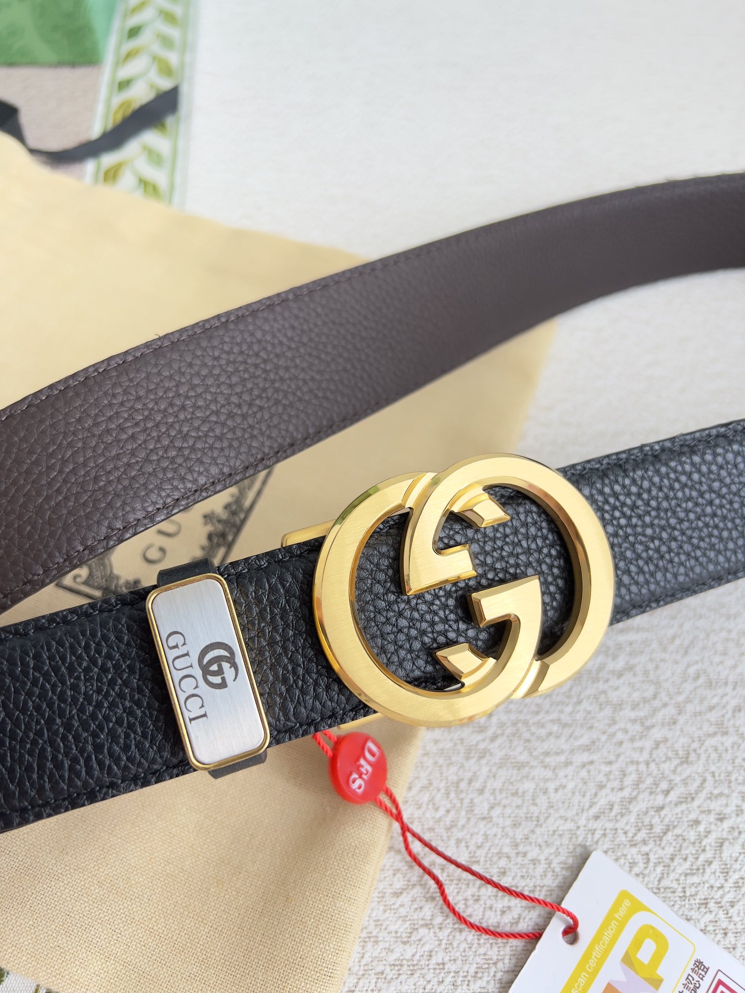Gucci Men Belt Width 3.5cm