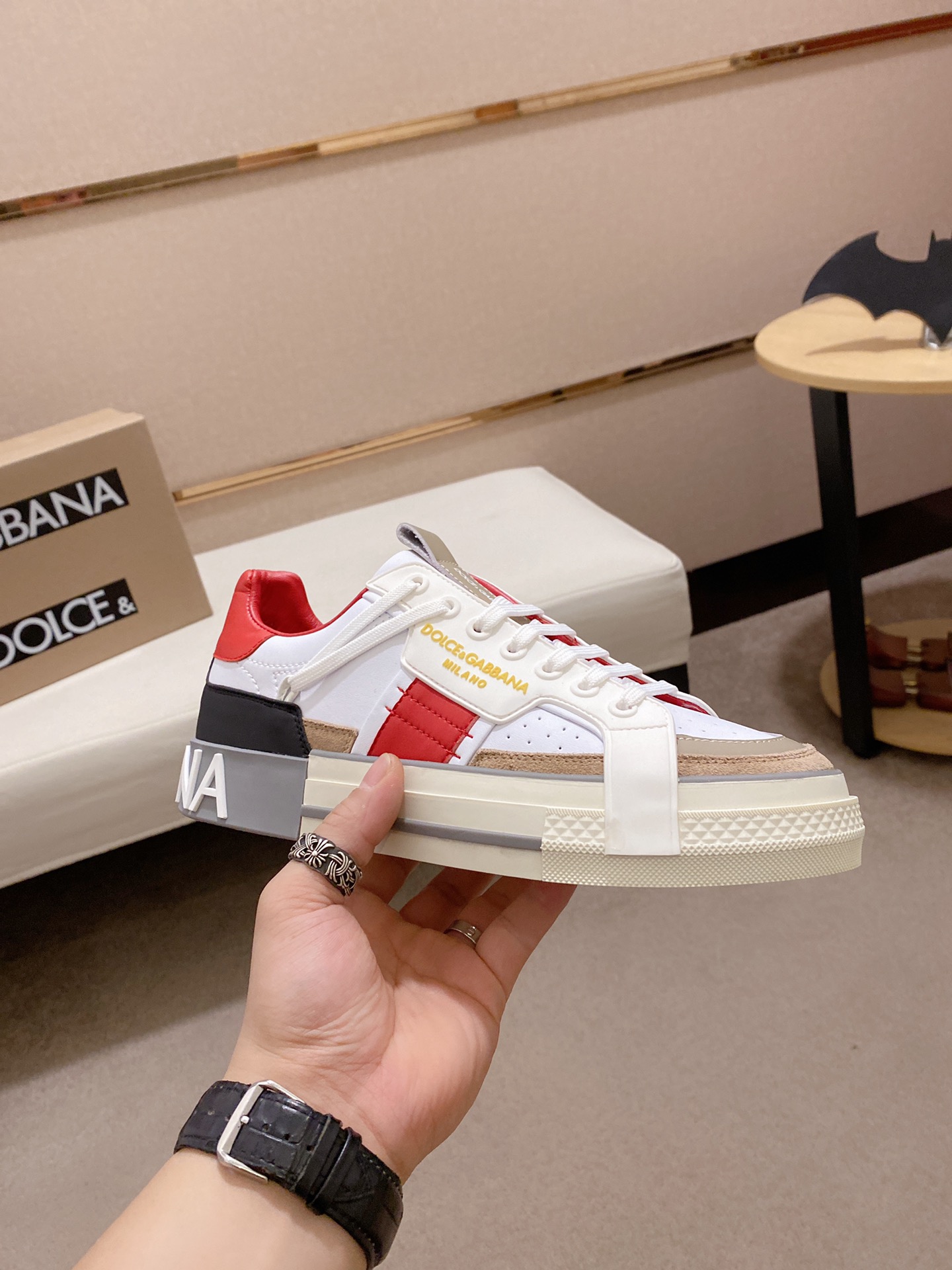 Dolce Gabbana Mens/Women Sneakers Shoes Gr. 35 - 46