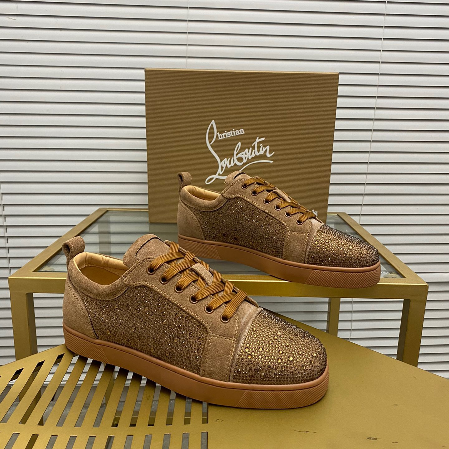 Christian Louboutin Louis Junior Sneaker Size 36-46  9-Color