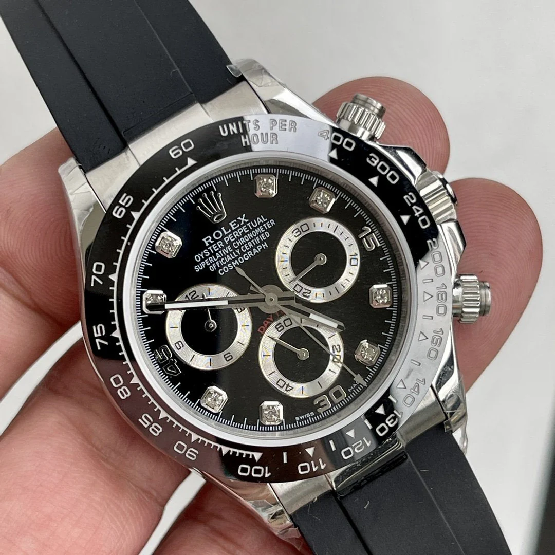 DAYTONA STEEL CASE CERAMIC DIAMOND NUMERALS