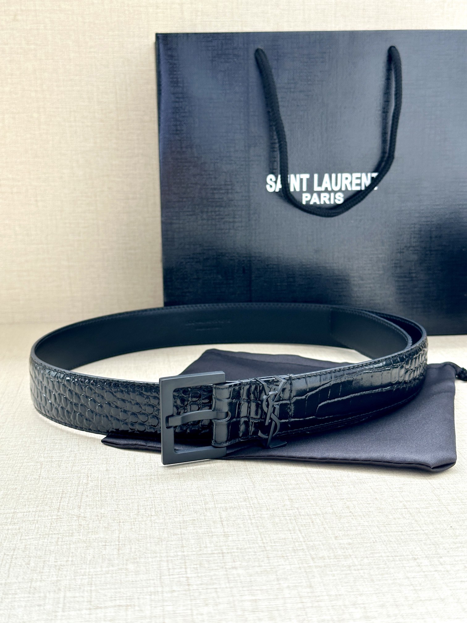 YSL Women Belt Width 3cm