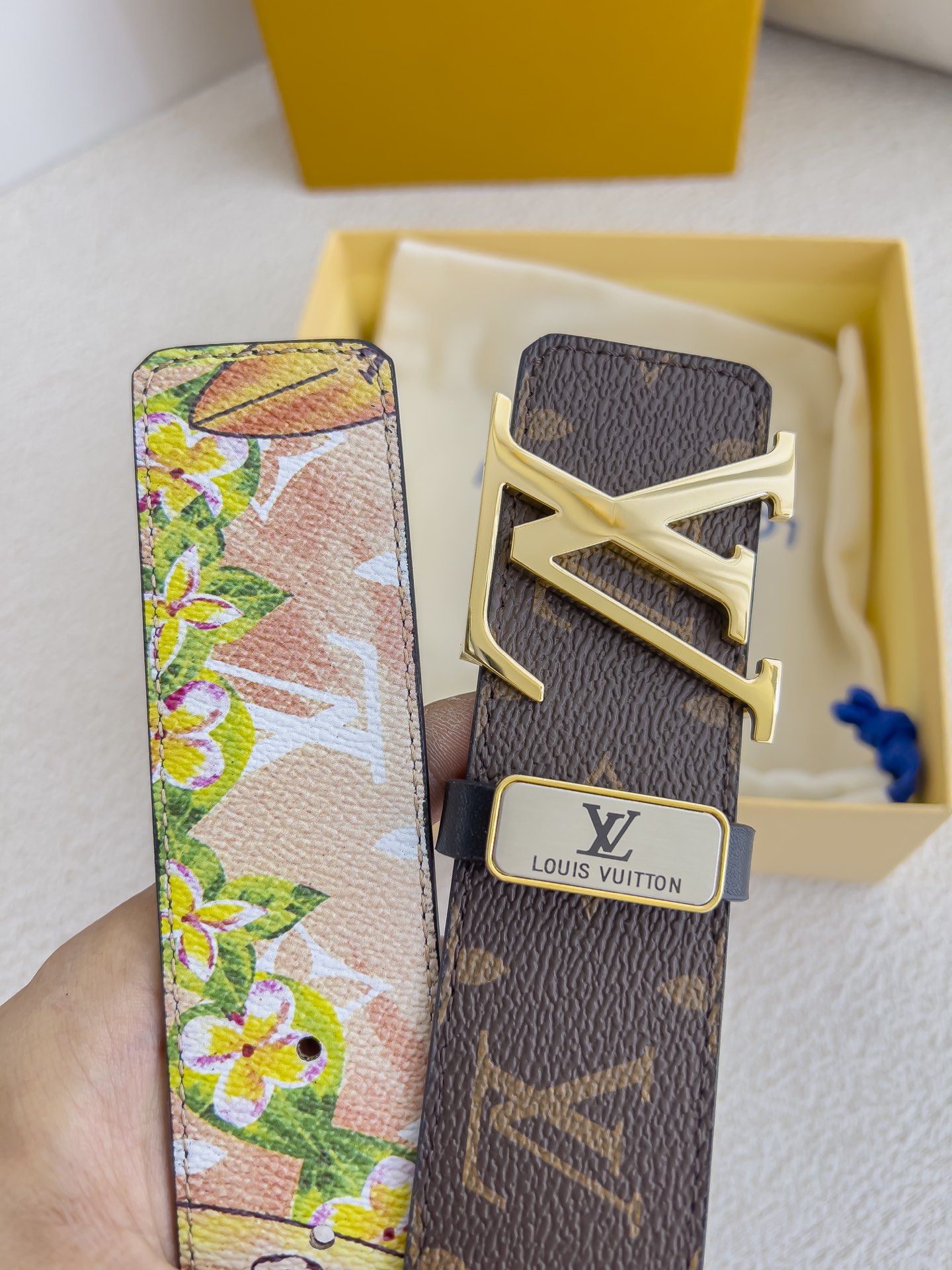 Louis Vuitton Men Belt Width 3.8cm