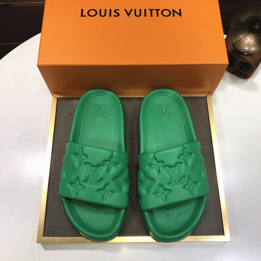 Louis Vuitton Waterfront Slippers Size 39-45 5-Color
