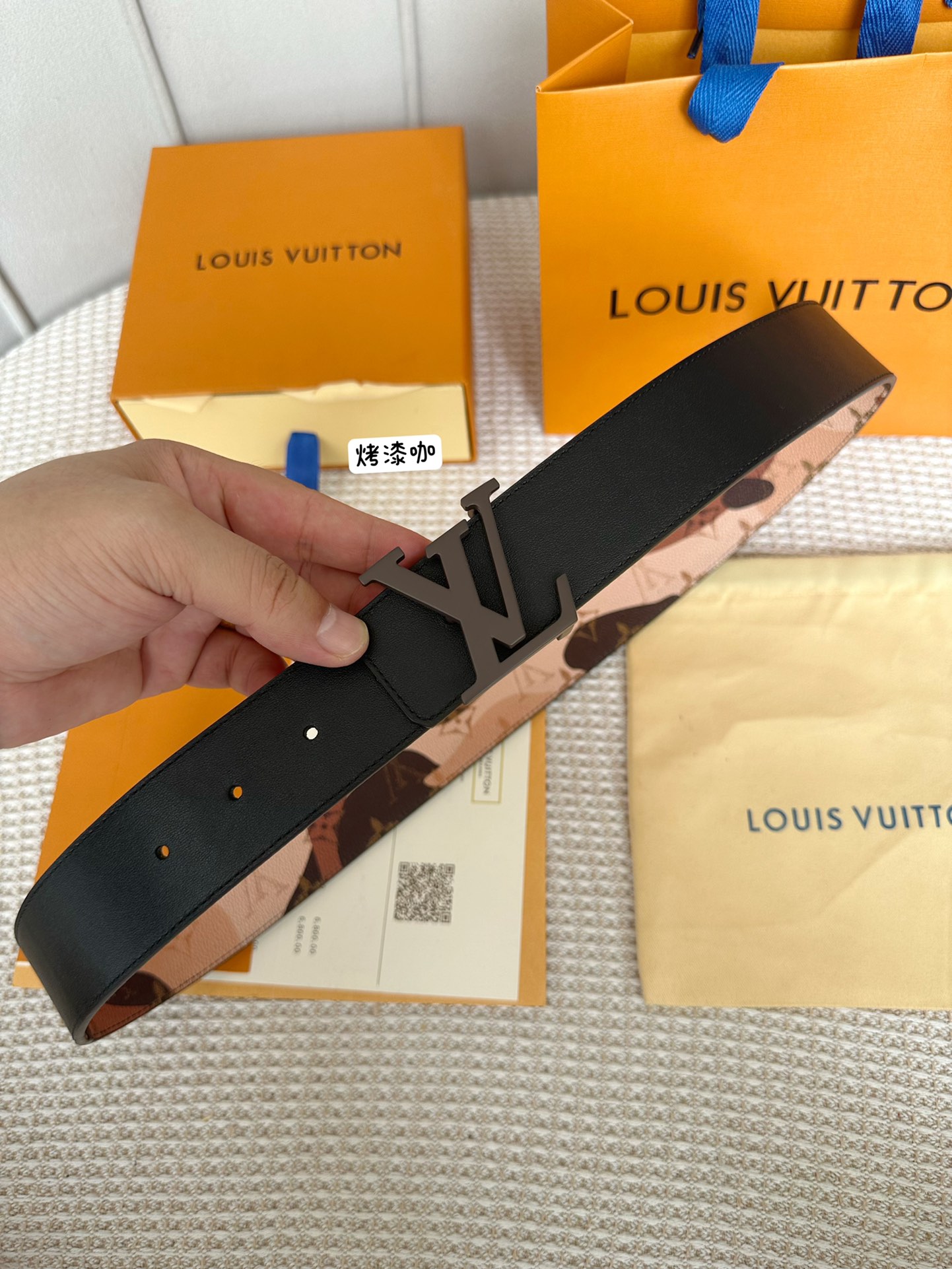 Louis Vuitton Men Belt Width 4cm