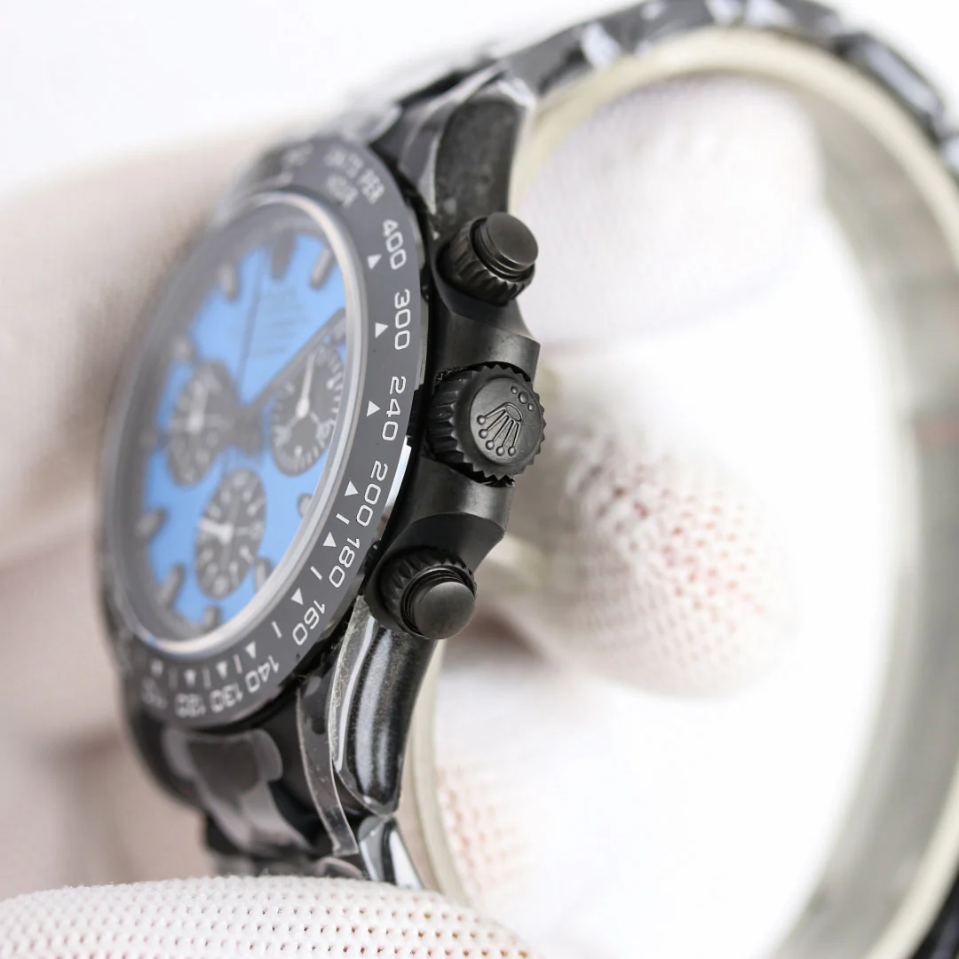 Rolex Daytona 40mm Carbon Black Blue