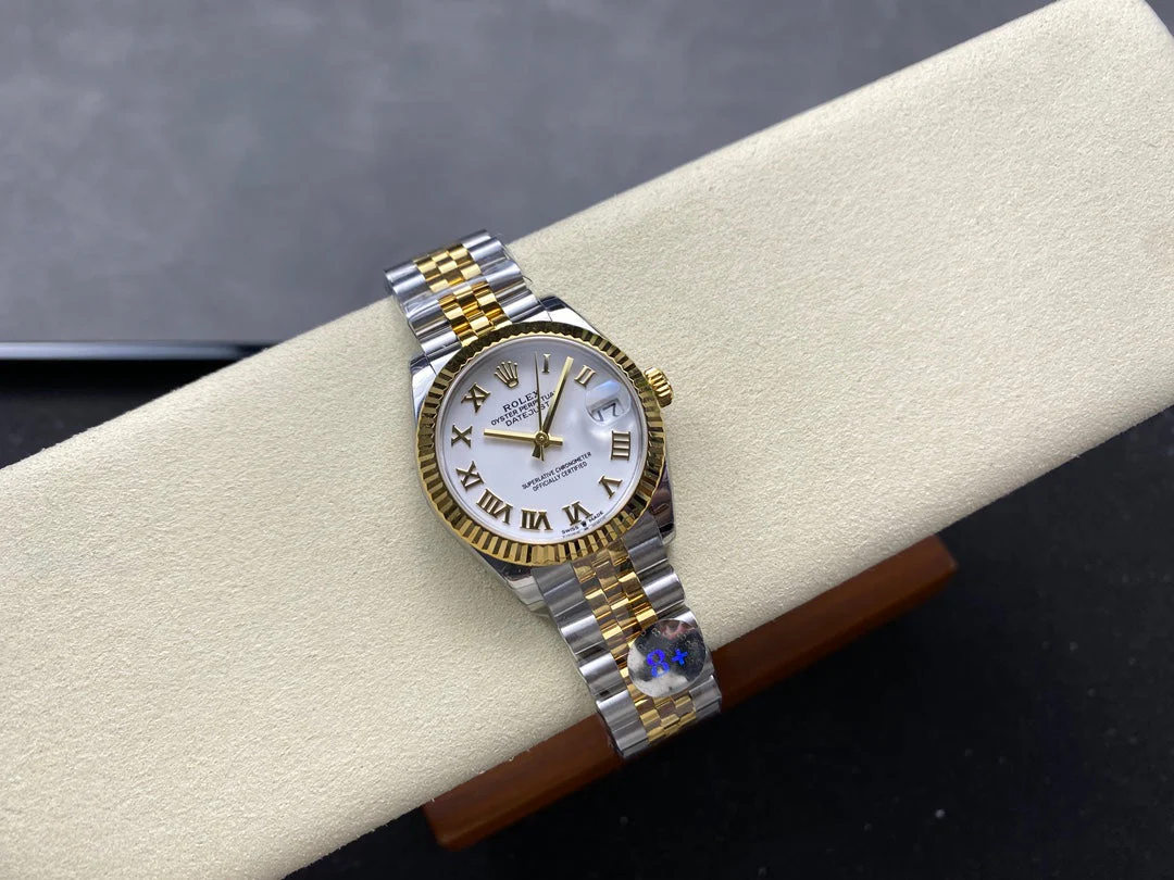 Datejust 31mm Yellow Gold Steel White Dial