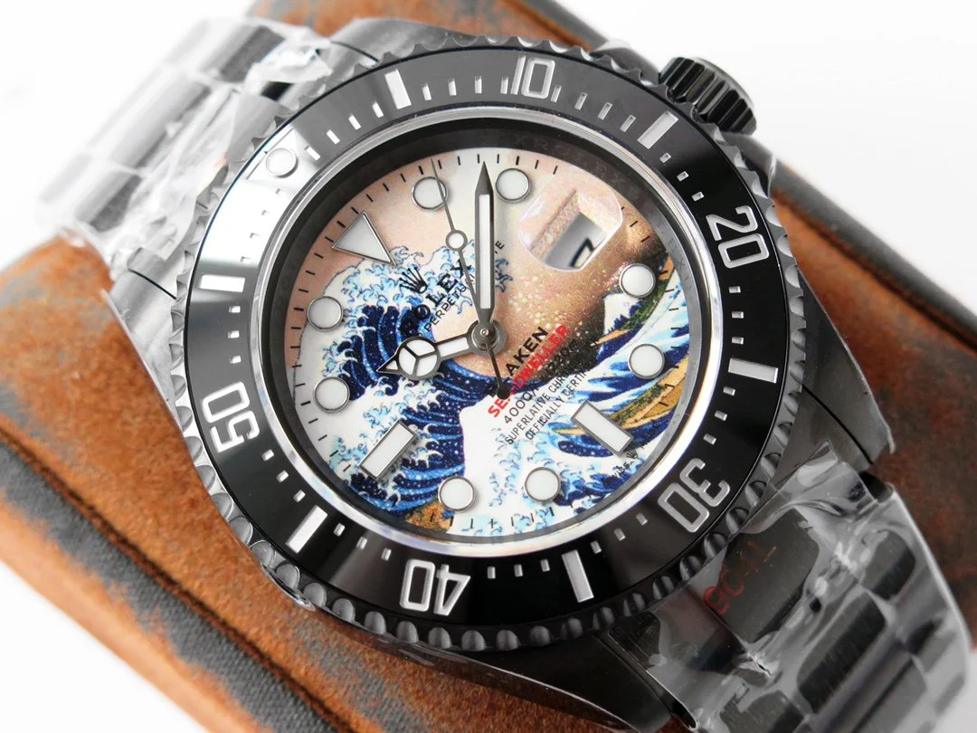 SEA-DWELLER DEEPSEA 44MM  BLACK CUSTOM TSUNAMI DIAL