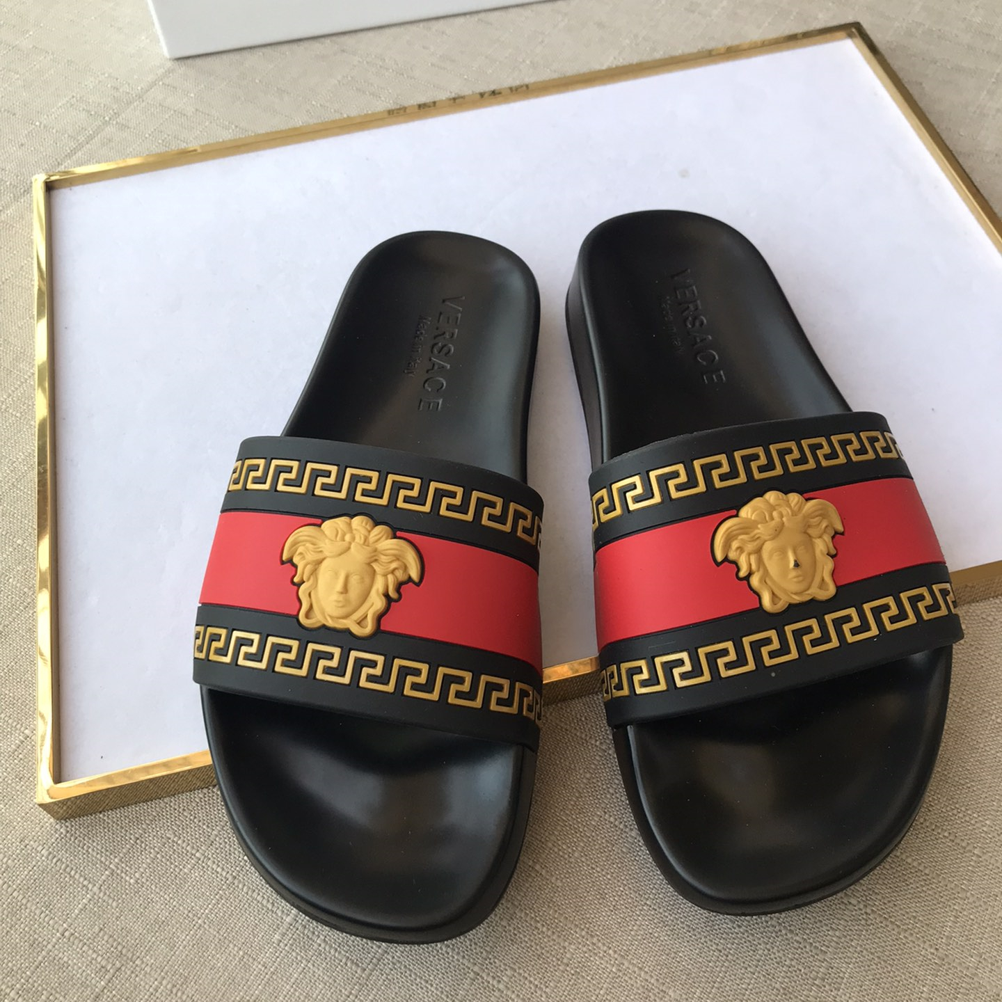 Versace Mens Women Sandals Gr. 36-46