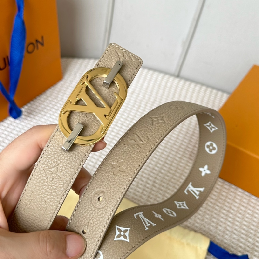 Louis Vuitton Women Belt Width 3cm