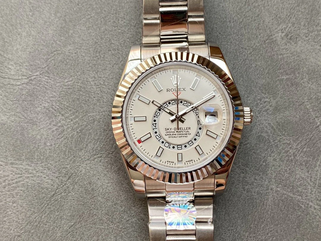 SKY-DWELLER 42 WHITE DIAL STAINLESS STEEL