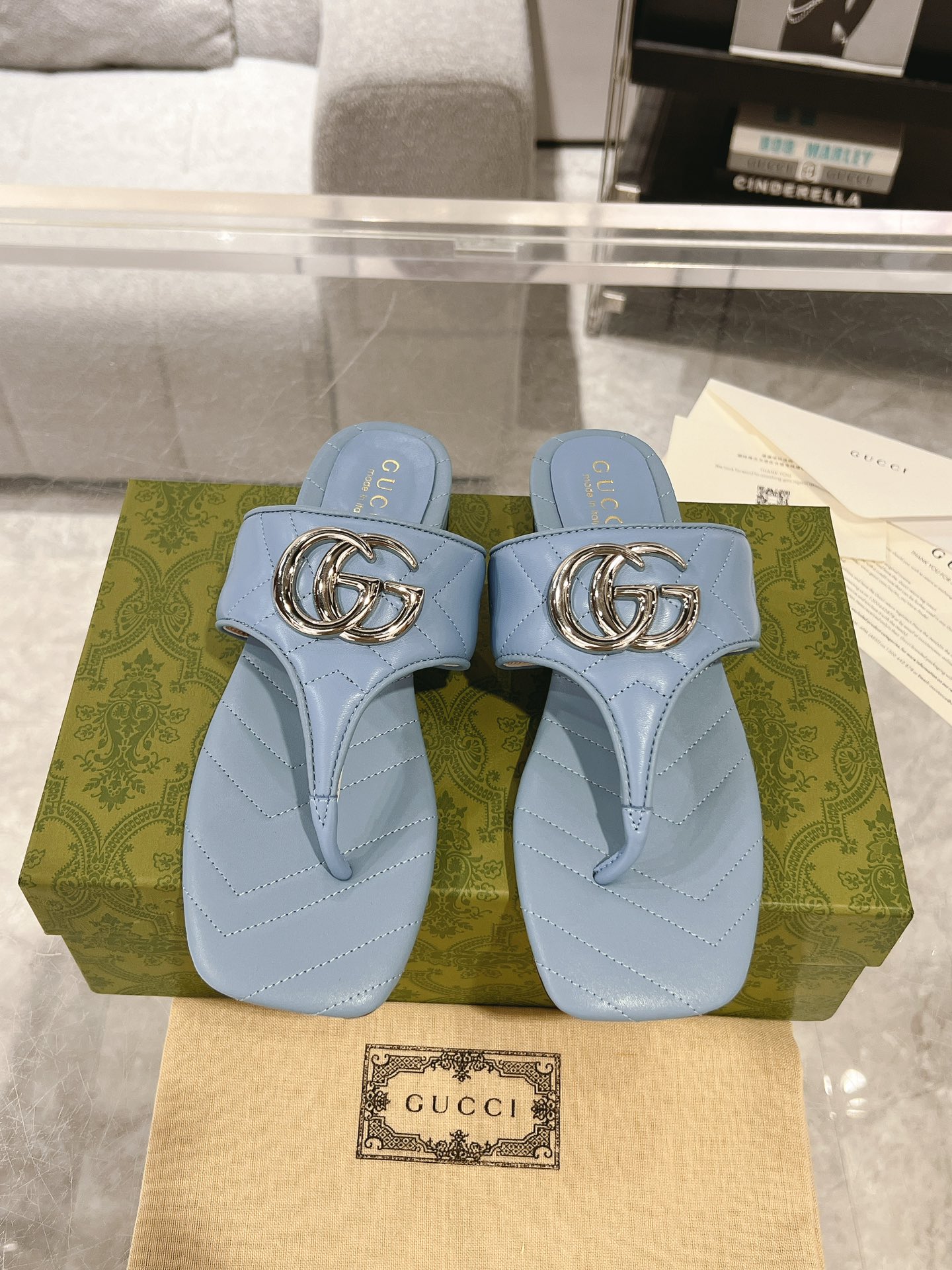 Gucci GG Marmont Slippers Size 36-41