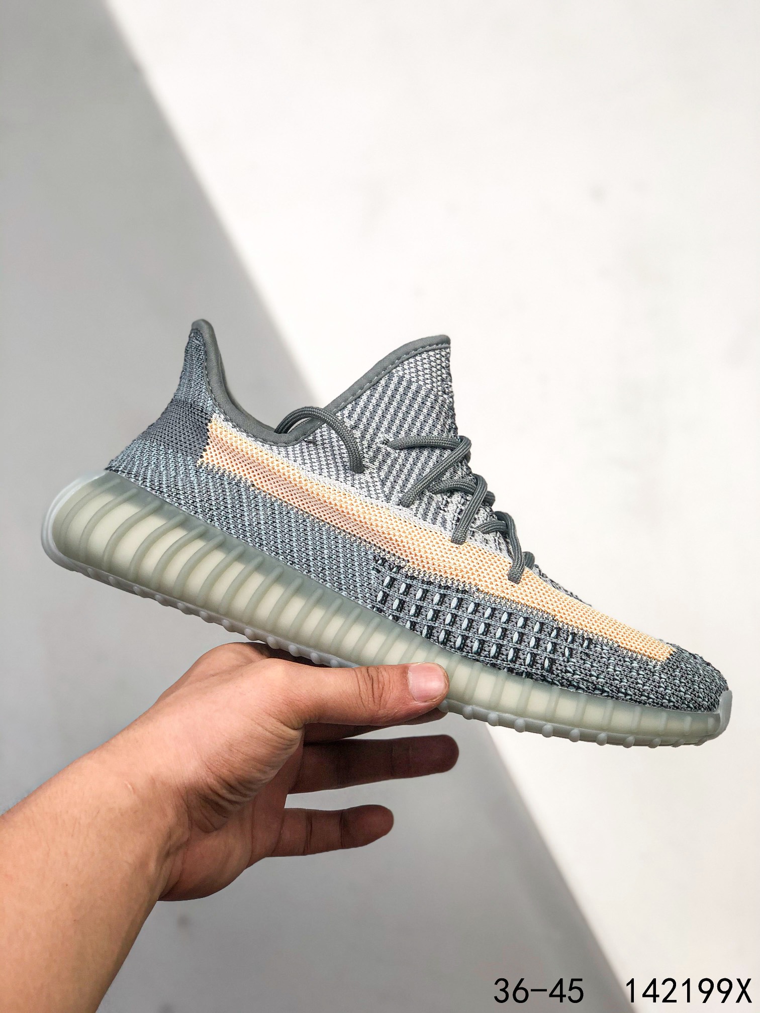 Yeezy 350 Boost 350 V2 Mens/Women Sneakers Shoes Light Green1 36 - 45