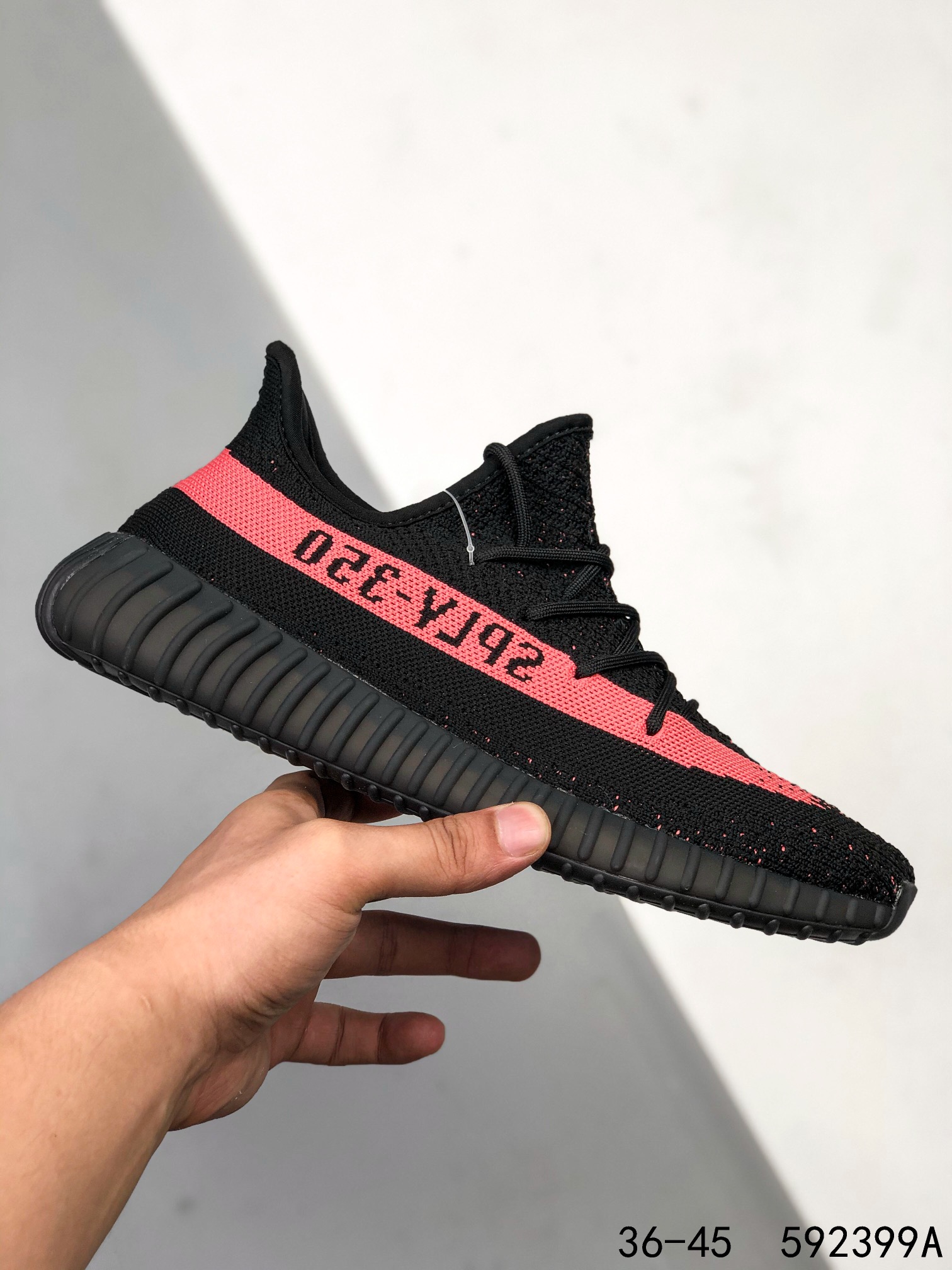 Yeezy 350 Boost 350 V2 Mens/Women Sneakers Shoes Black4 36 - 45