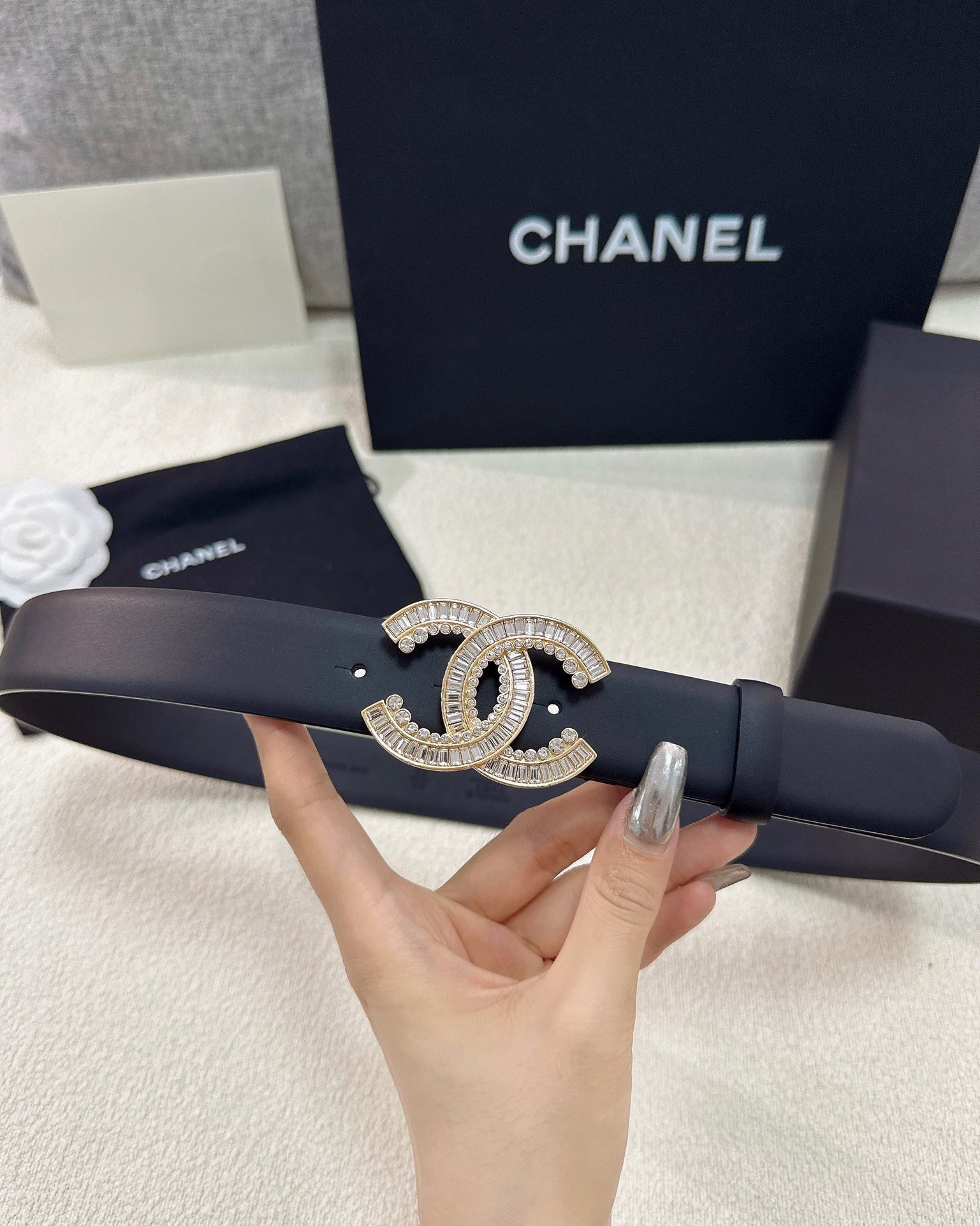 Chanel Women Belt Width 2.8cm
