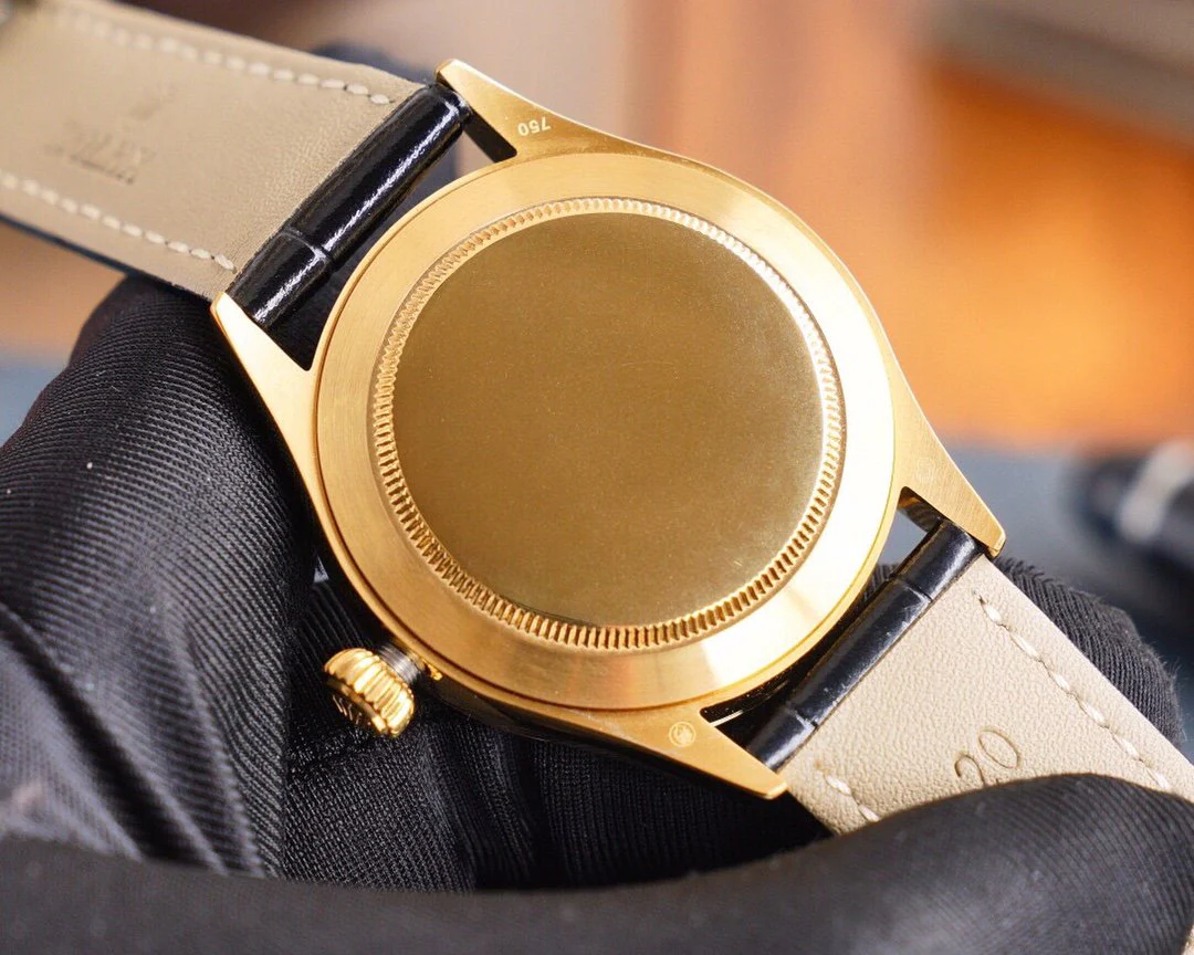 CELLINI 41 MOONPHASE GOLD CASE LEATHER