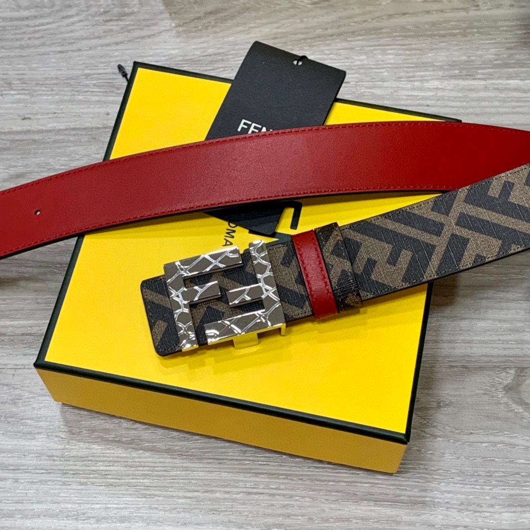Fendi Men Belt Width 4cm