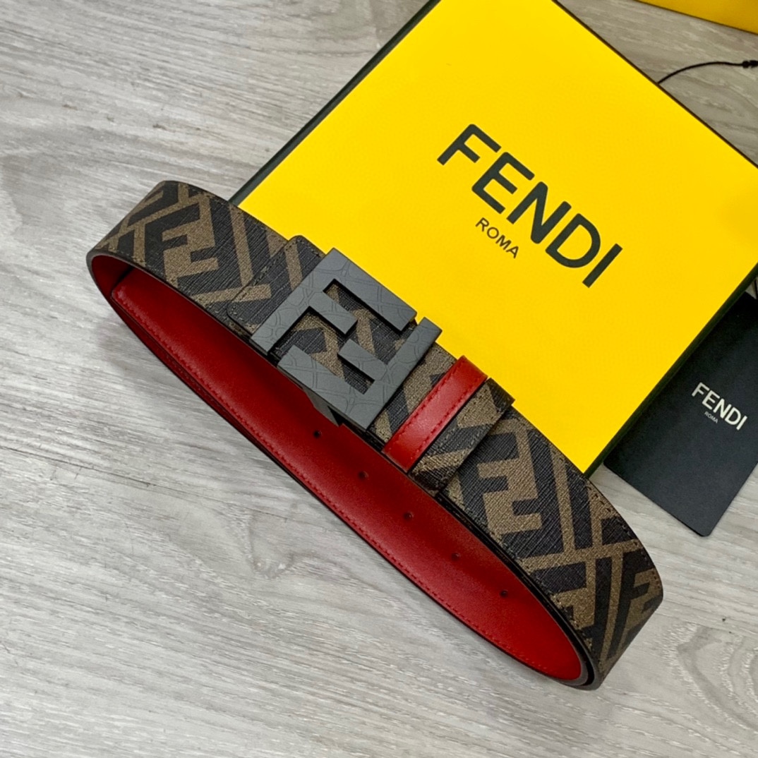 Fendi Men Belt Width 4cm