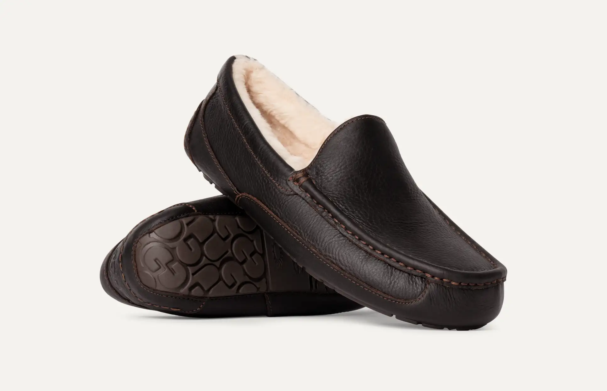 UGG Men's Ascot Leather Slipper