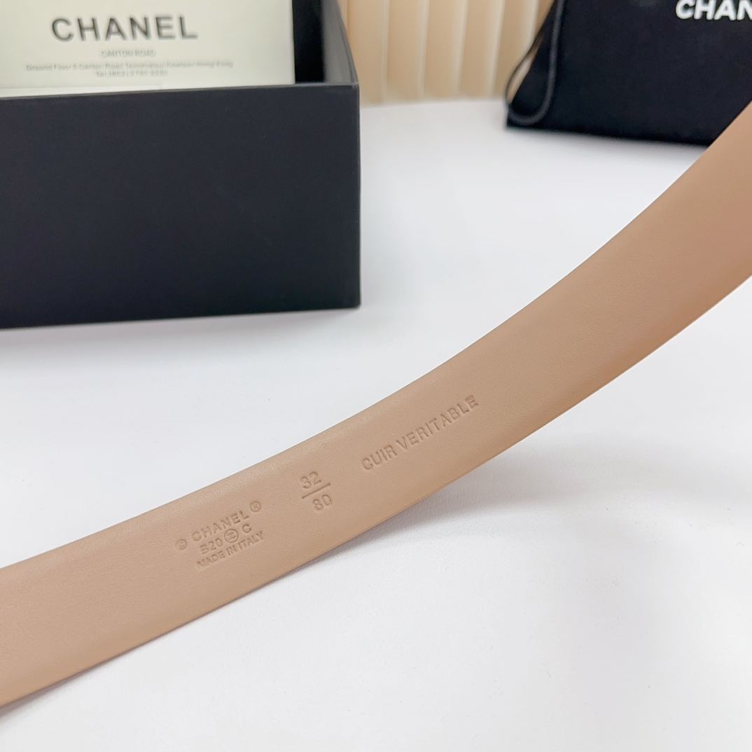 Chanel Women Belt Width 3cm