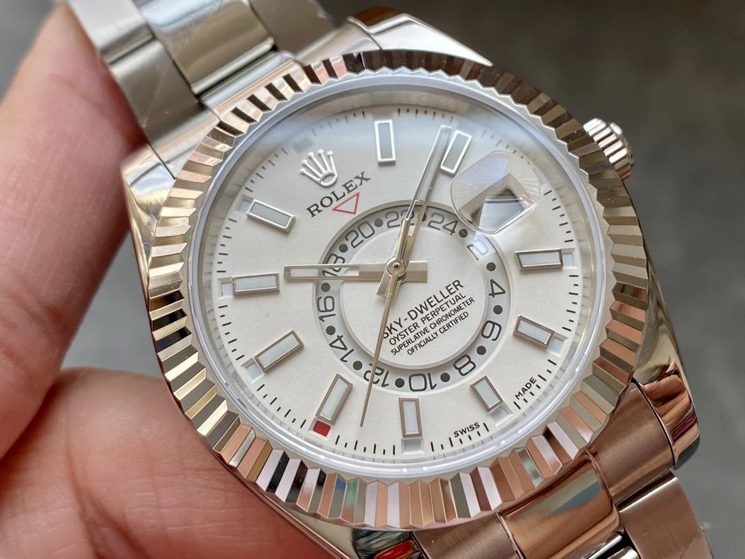 SKY-DWELLER 42 WHITE DIAL STAINLESS STEEL