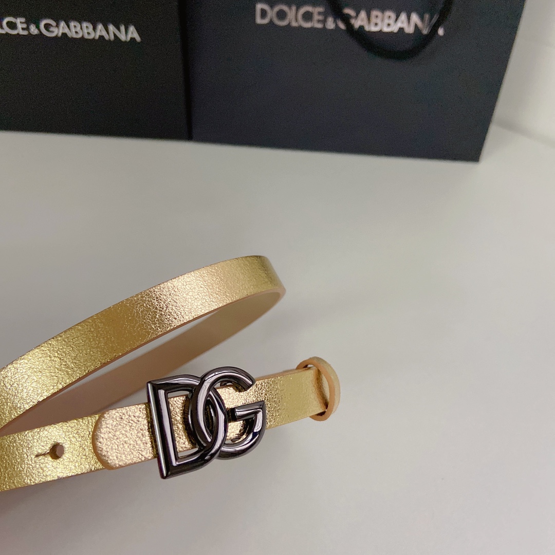 Dolce Gabbana Women Belt Width 1.5cm