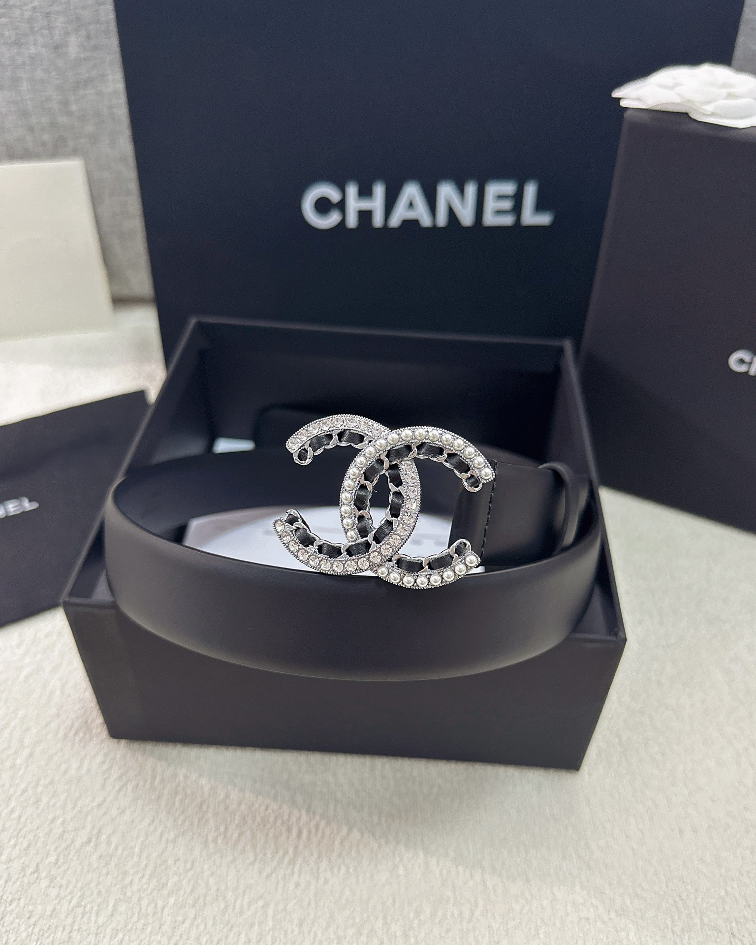 Chanel Women Belt Width 2.8cm
