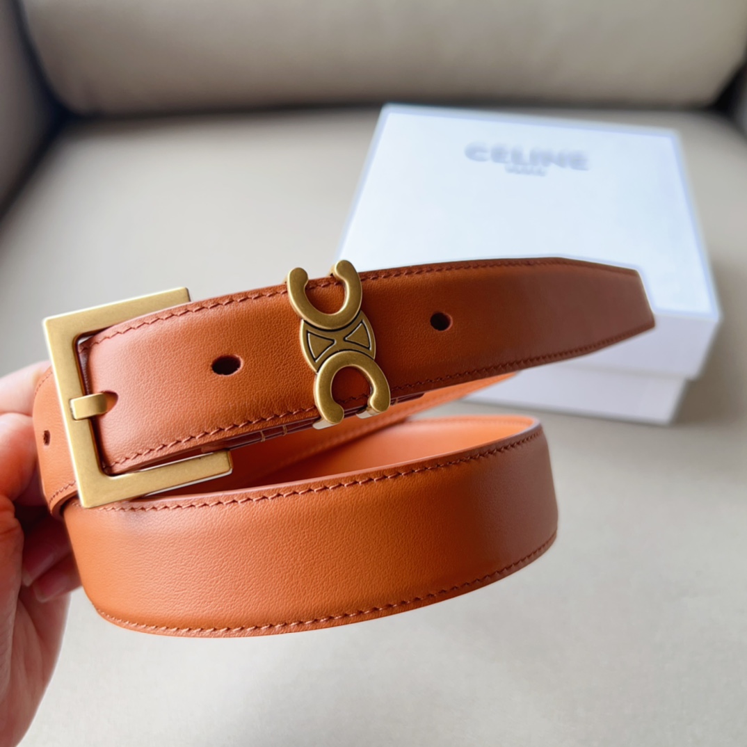 Celine Women Belt Width 3cm