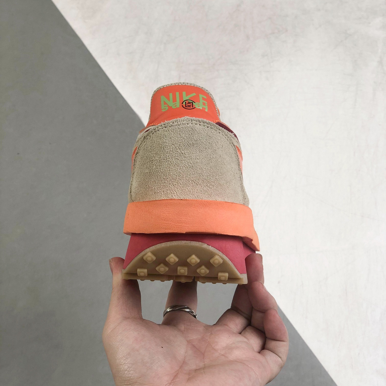 Nike x Sacai LDV Waffle Sneakers Shoes Black Mens/Women 36 - 46