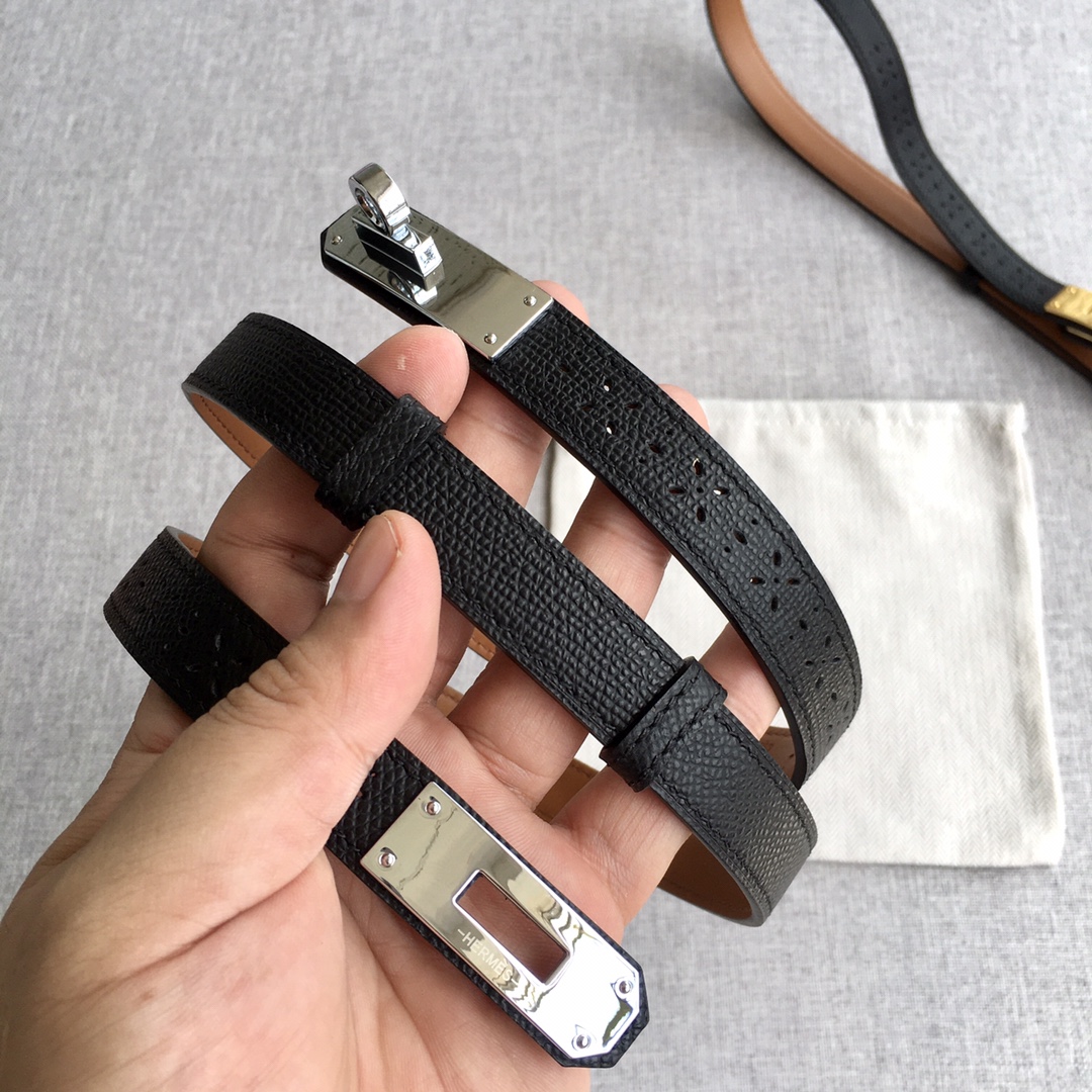 Hermes Kelly Women Belt Width 1.8cm